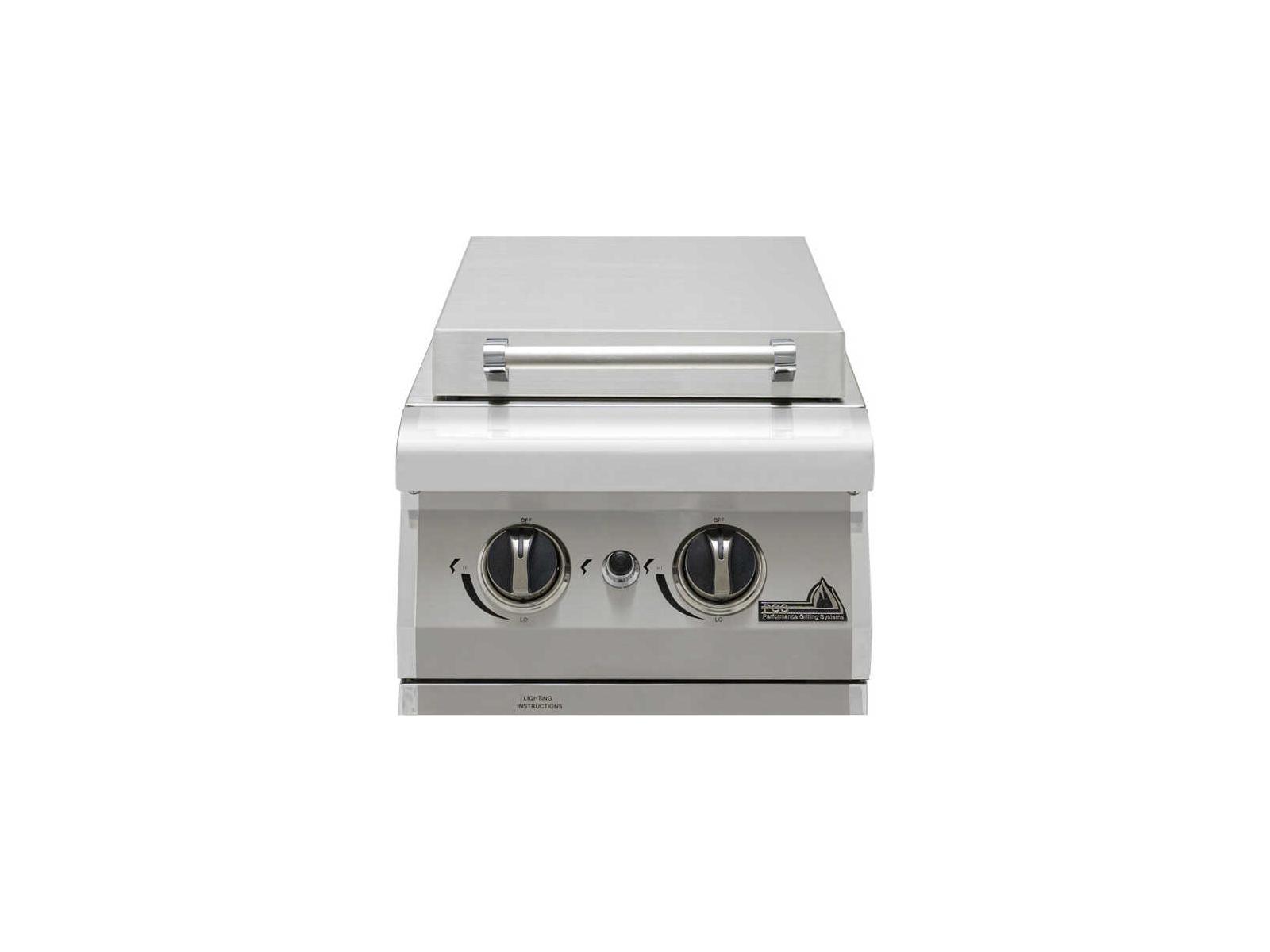 PGS Legacy Dual Side Burner Kit For Masonry Installation Liquid Propane
