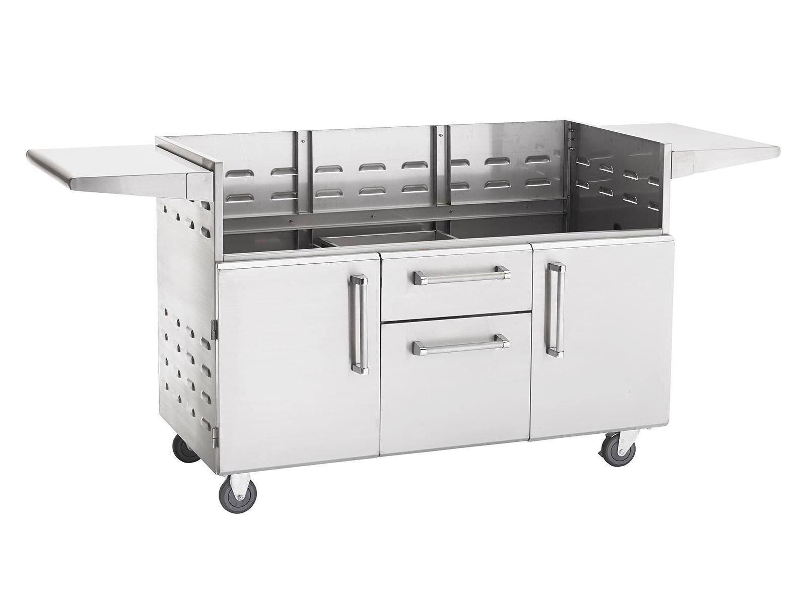 PGS Grills Legacy Stainless Steel Portable Cart for Big Sur Grills