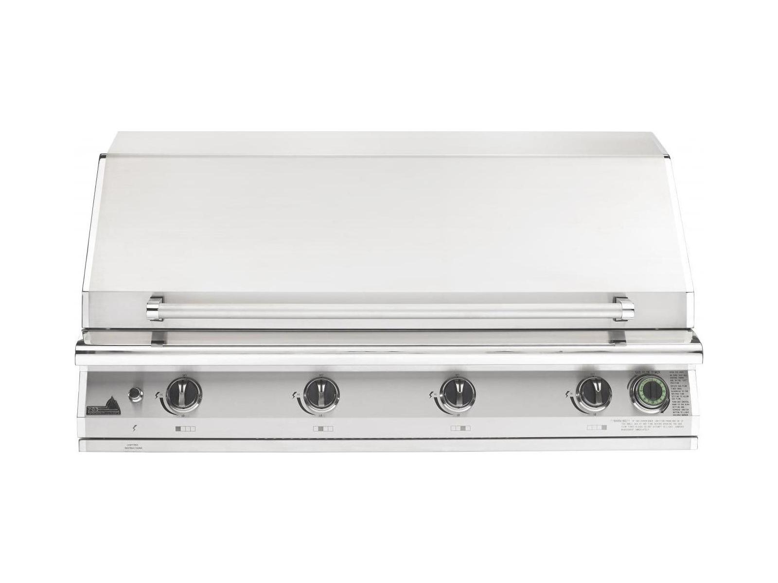 PGS Big Sur Commercial 51 Inch Built-In Natural Gas Grill With Timer
