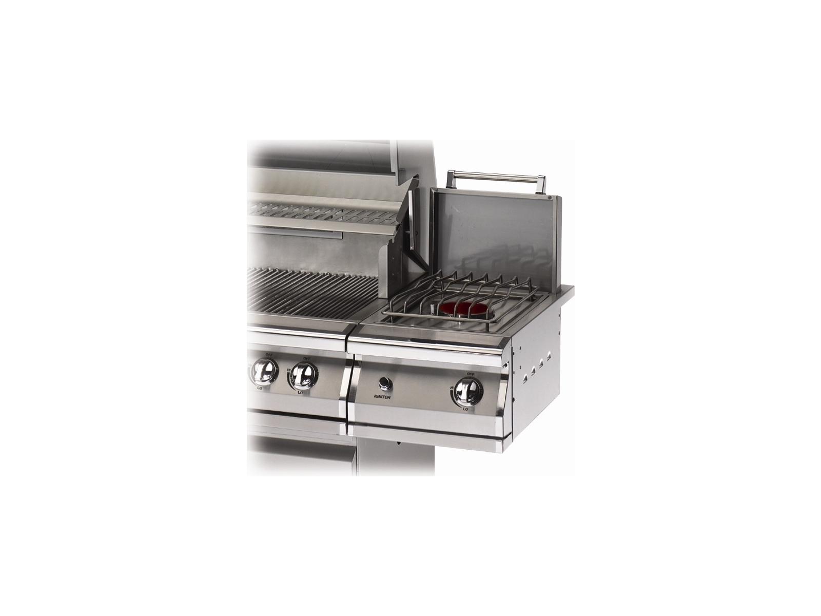 PGS Grills Legacy Natural Gas Stainless Steel Single Side Burner for Freestanding Grills