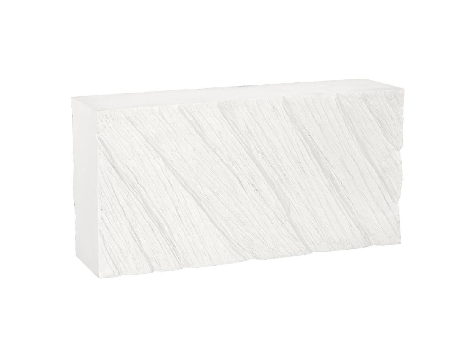 Phillips Collection Rectangular Resin White Console Table