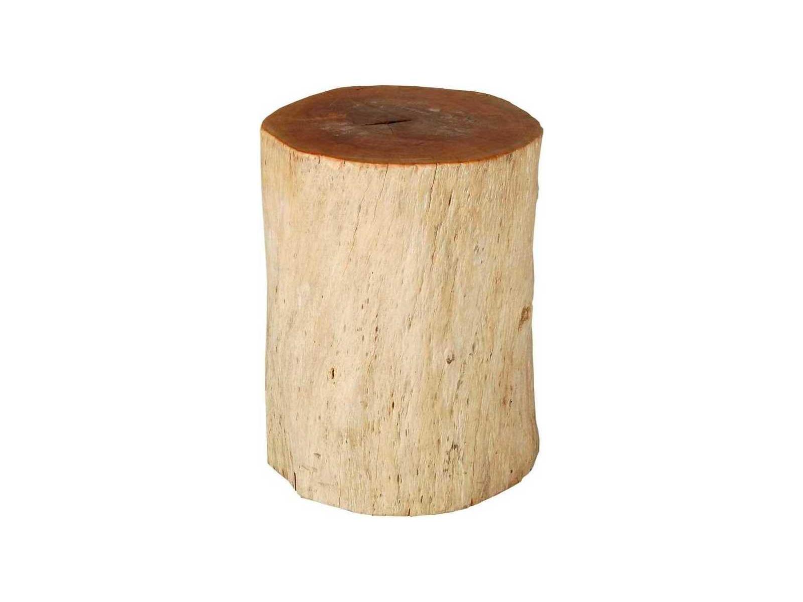 Phillips Collection Natural Brown Accent Stool
