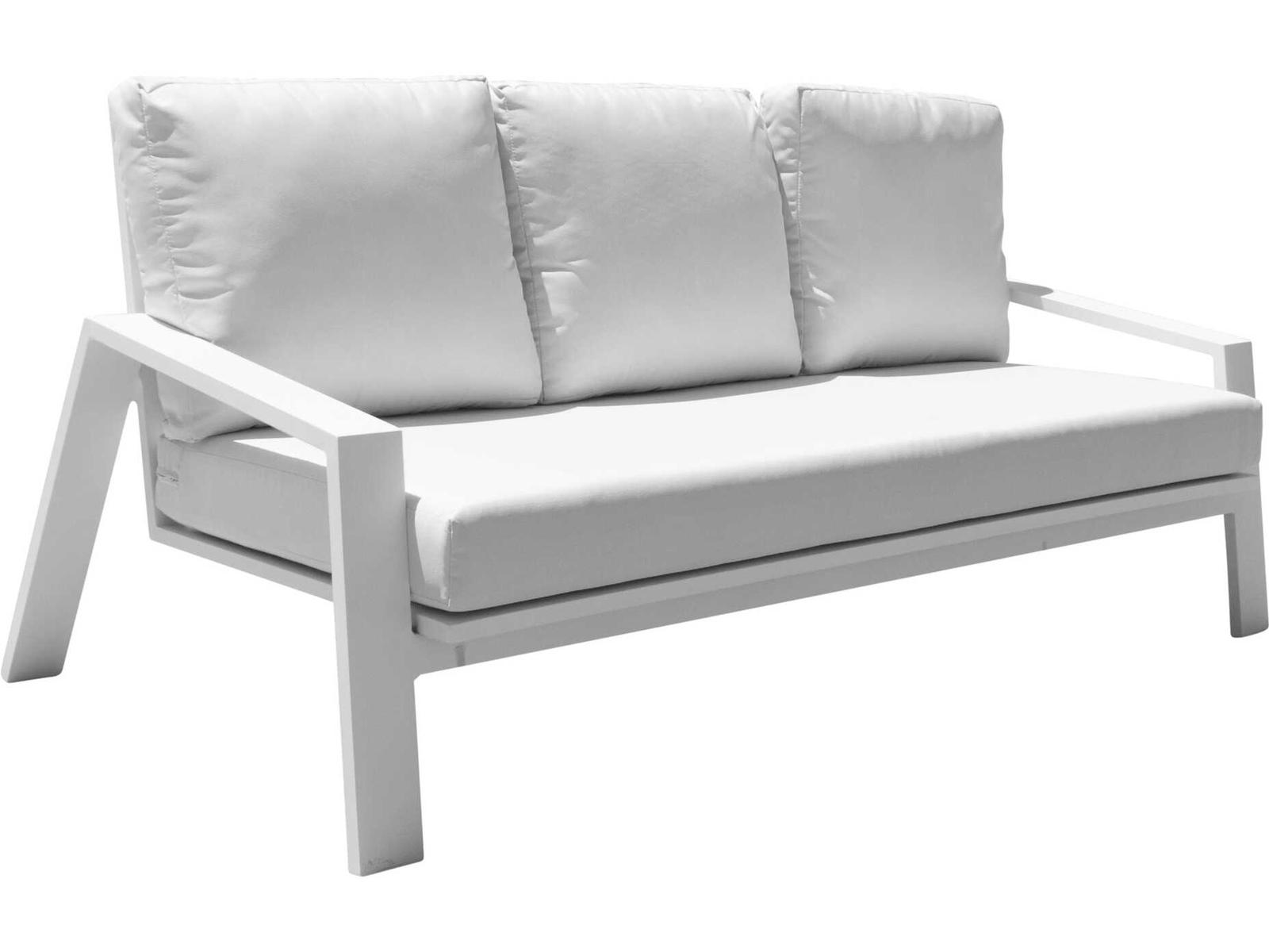 Panama Jack Mykonos Aluminum Cushion Outdoor Sofa