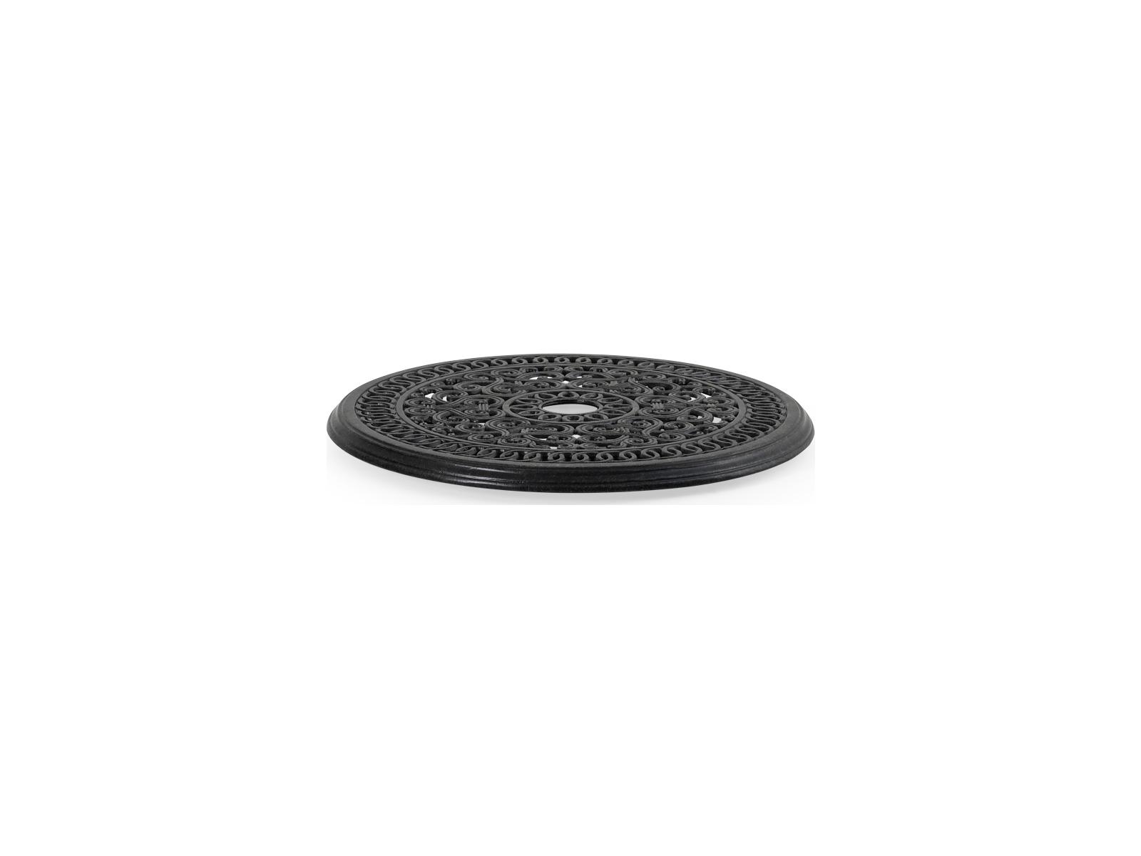 Watermark Living Dauphine Aluminum 20'' Round Lazy Susan