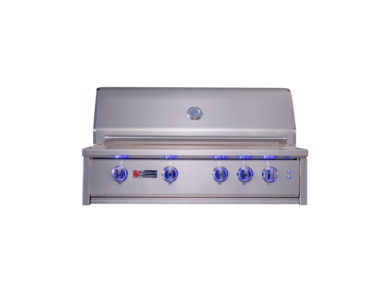 RCS Grills Cutlass Elite Stainless Steel 4 Burner Gas Built-In Grill