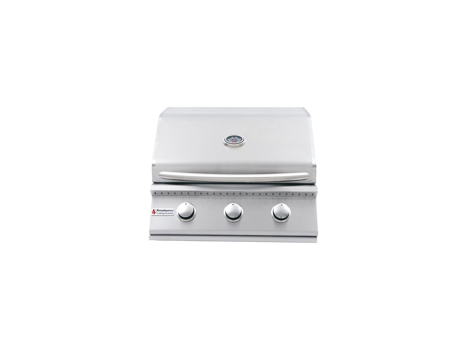 RCS Grills 26in Premier Series Stainless Natural Gas Grill