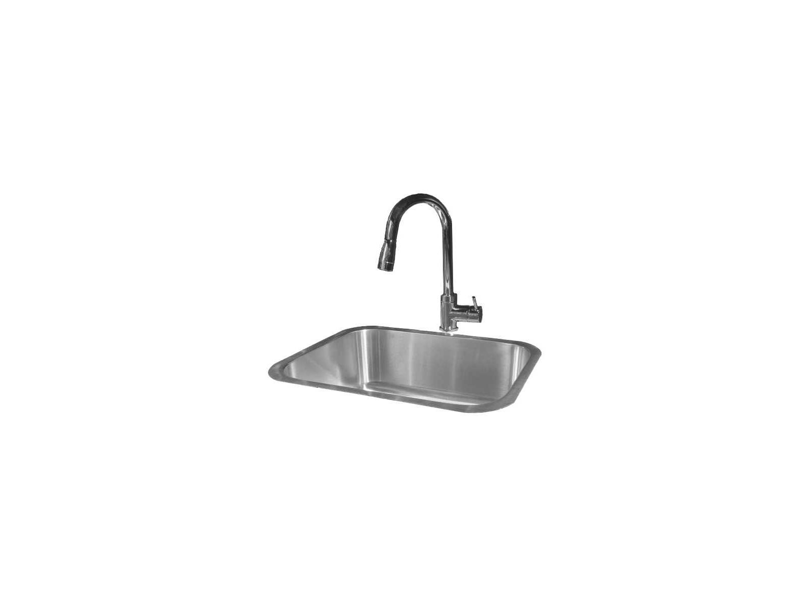 RCS Stainless Undermount Sink and Faucet