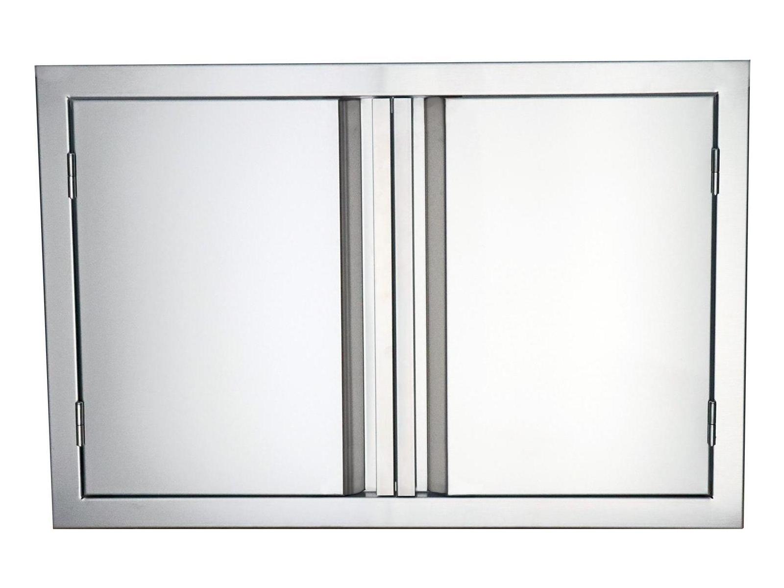 RCS Grills Valiant 33 Inch Wide Stainless Double Door