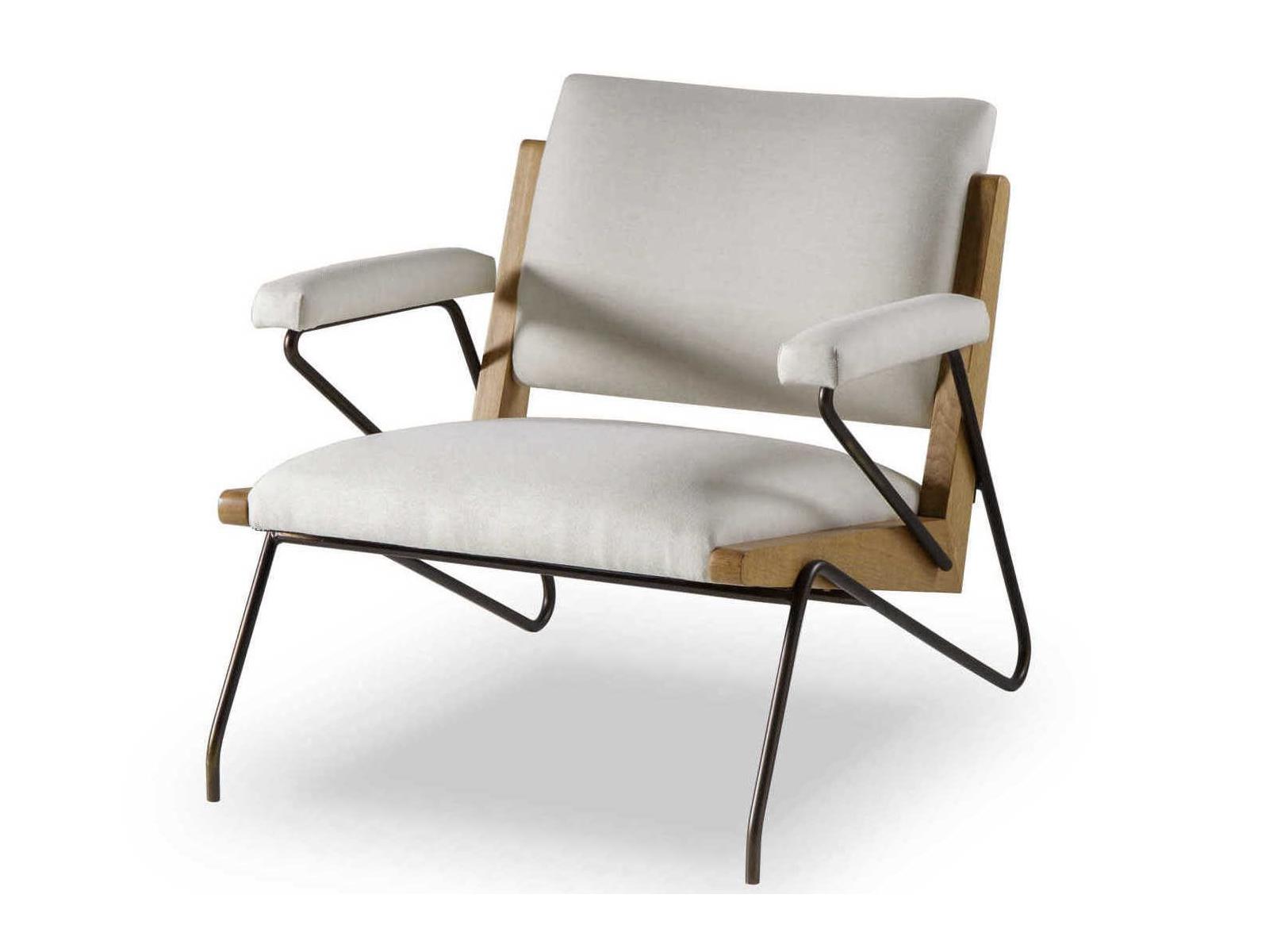 Sonder Living Marianne Brown Fabric Accent Chair