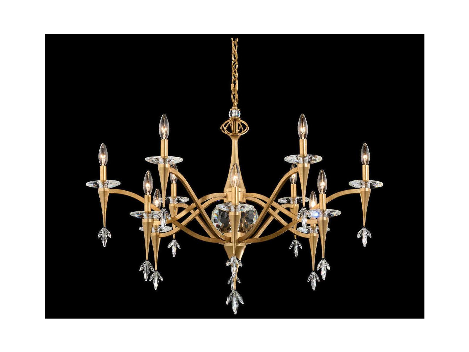 Schonbek Waverly 12-Light Traditional Candelabra Chandelier