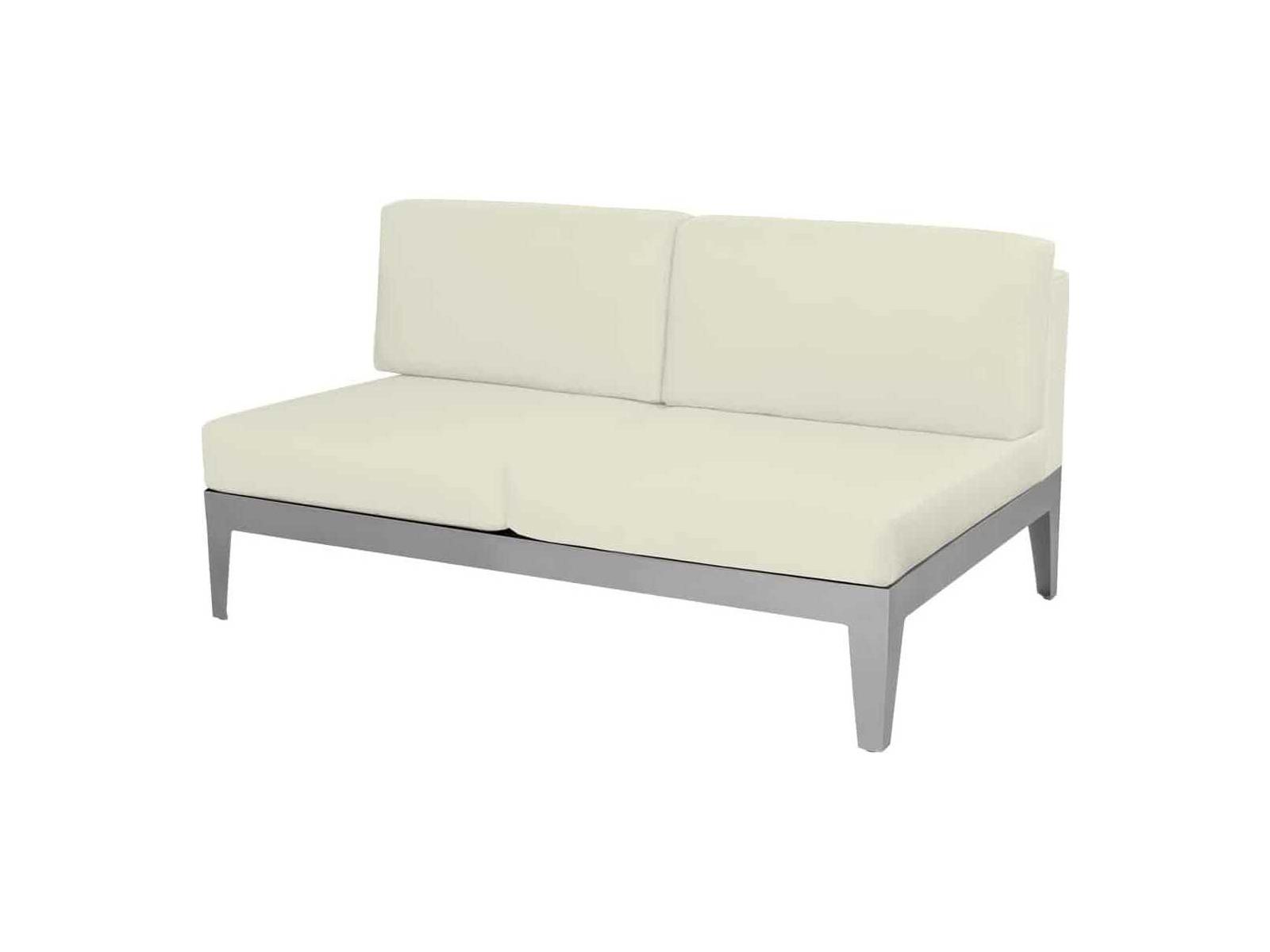 Decoscape South Beach Aluminum Modular Loveseat