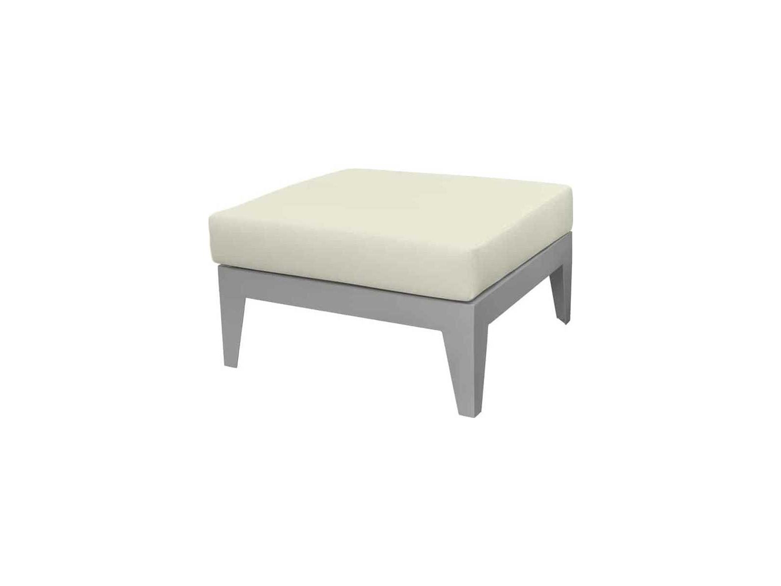 Decoscape South Beach Aluminum Ottoman
