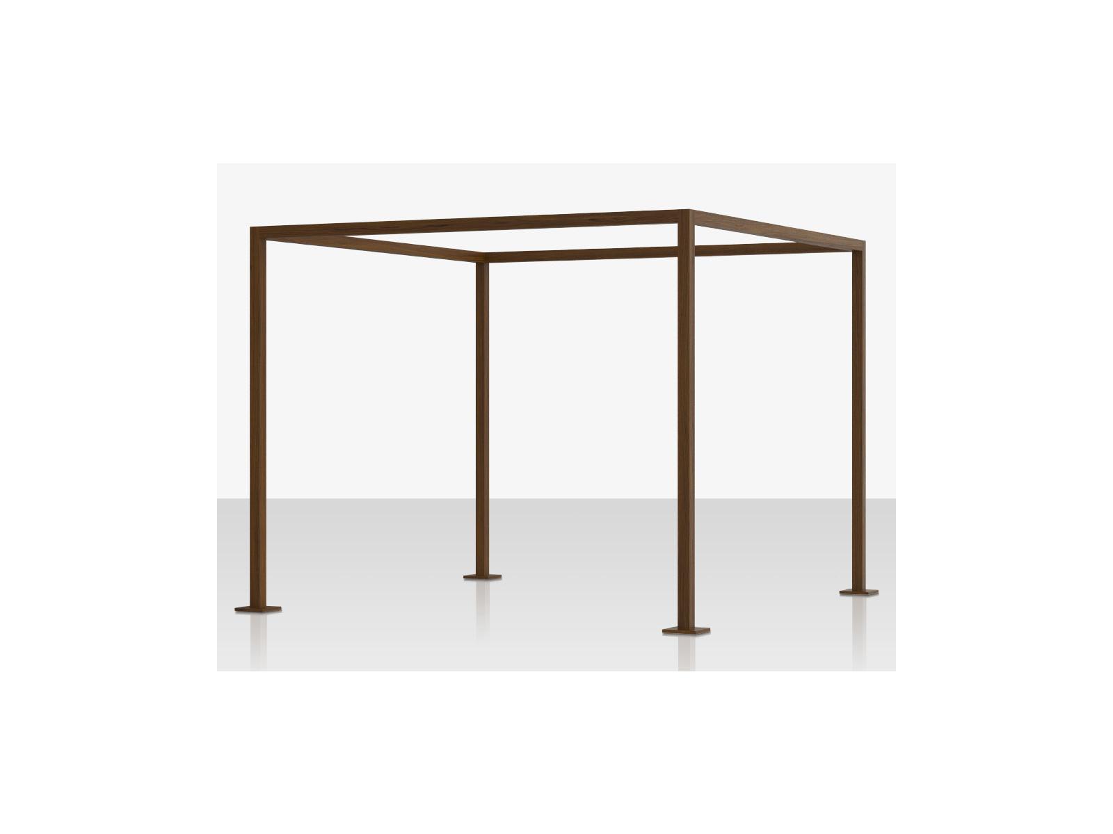 Decoscape Breeze Cabana 8' Wood Grain Frame