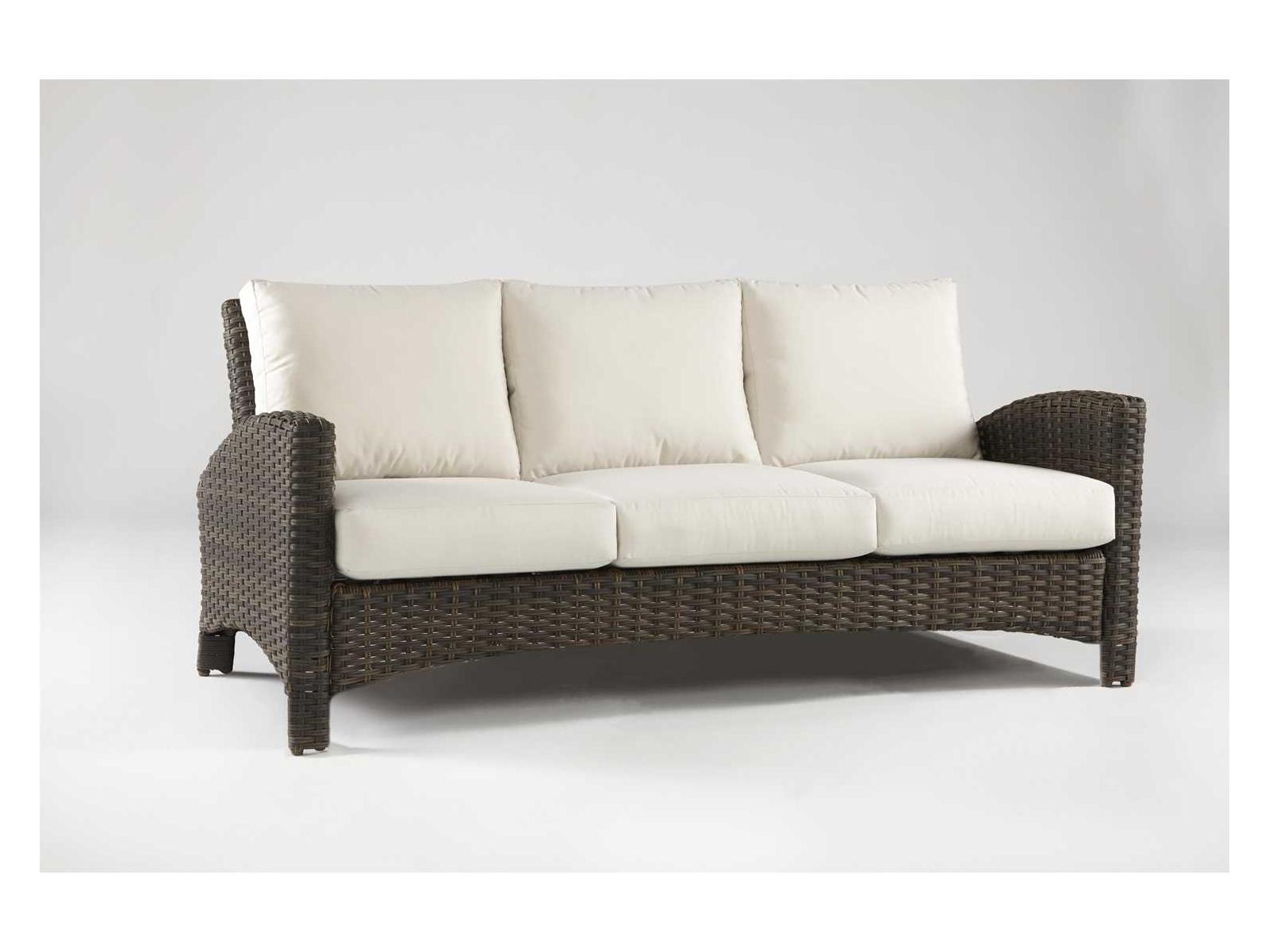 South Sea Rattan Panama Wicker Outdoor Sofa