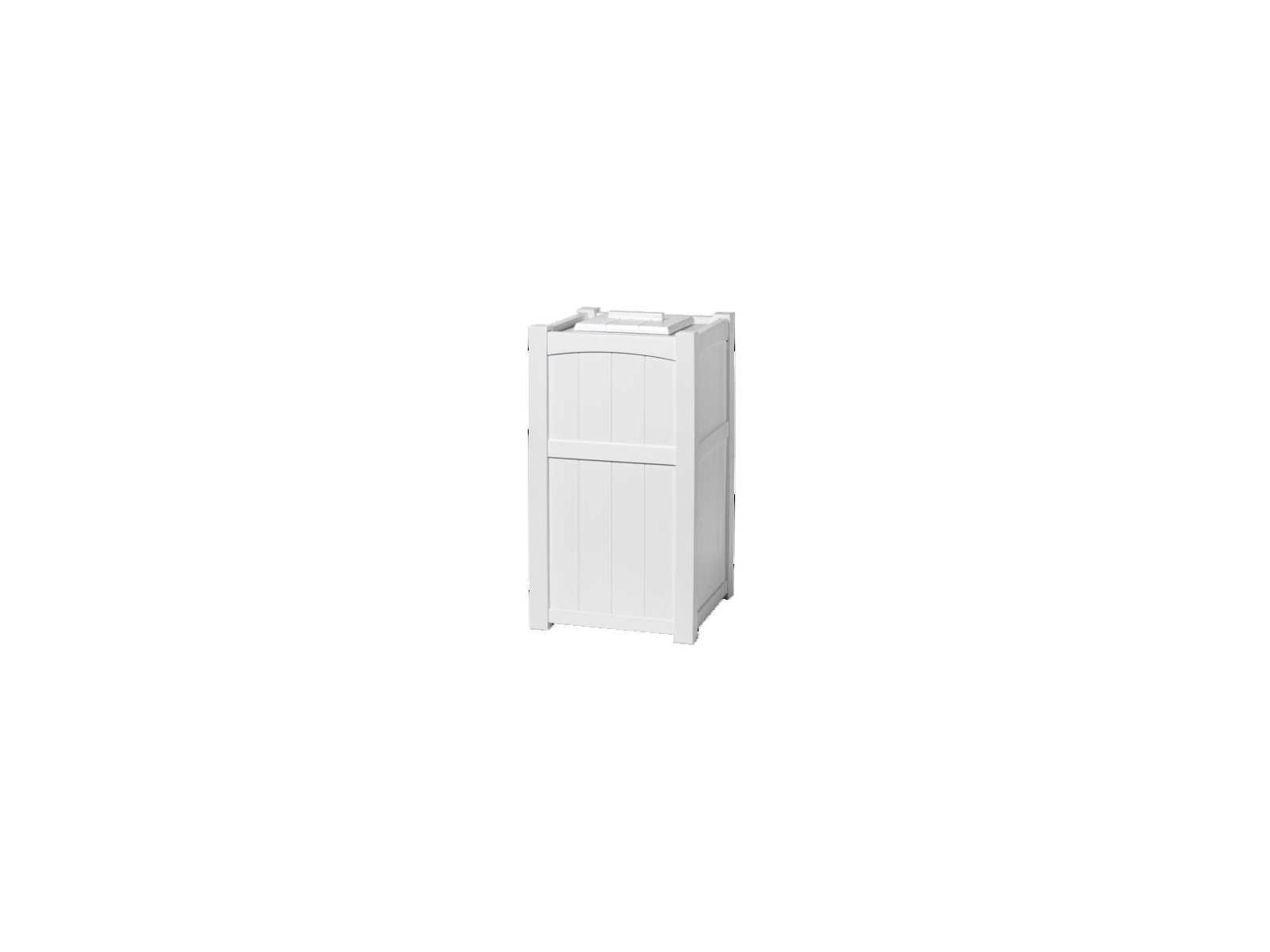Seaside Casual Wickford Accessory Group Recycled Plastic Trash Receptacle