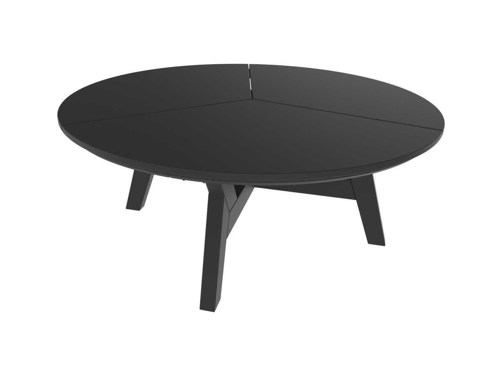 Seaside Casual Dex Recycled Plastic Round Patio Chat Table