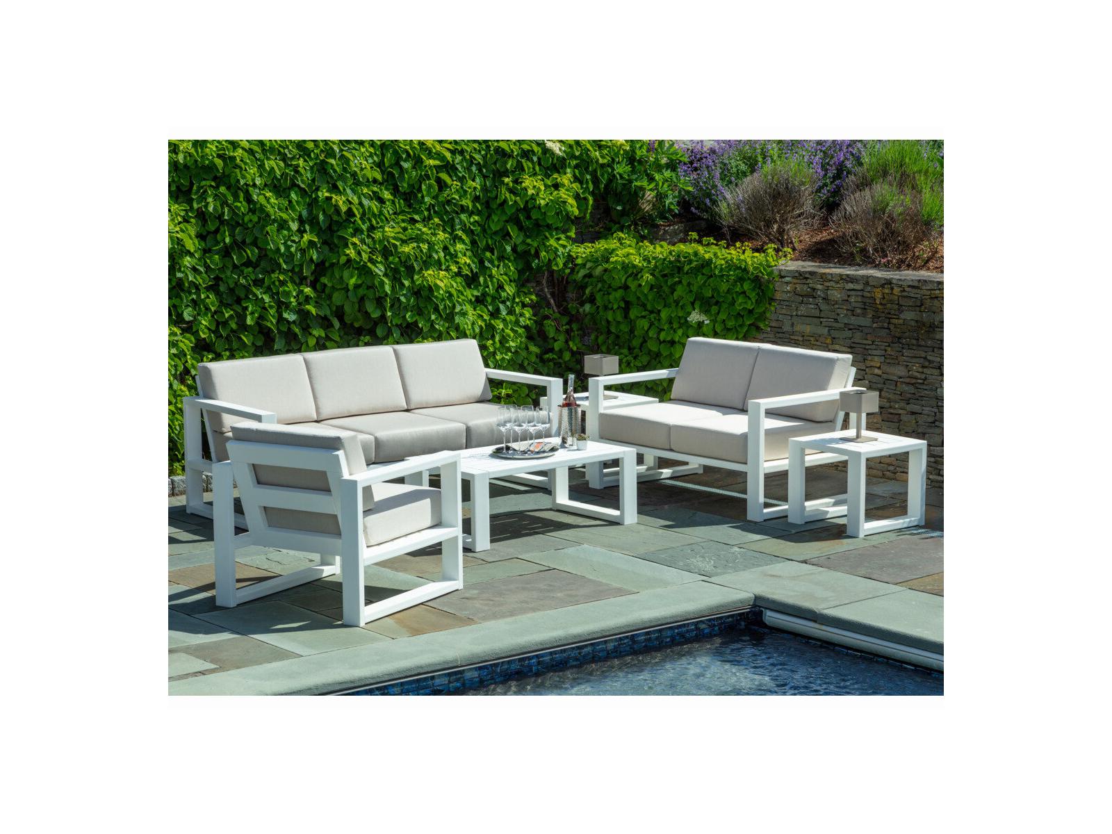 Seaside Casual Mia Recycled Plastic Cushion Outdoor Lounge Set