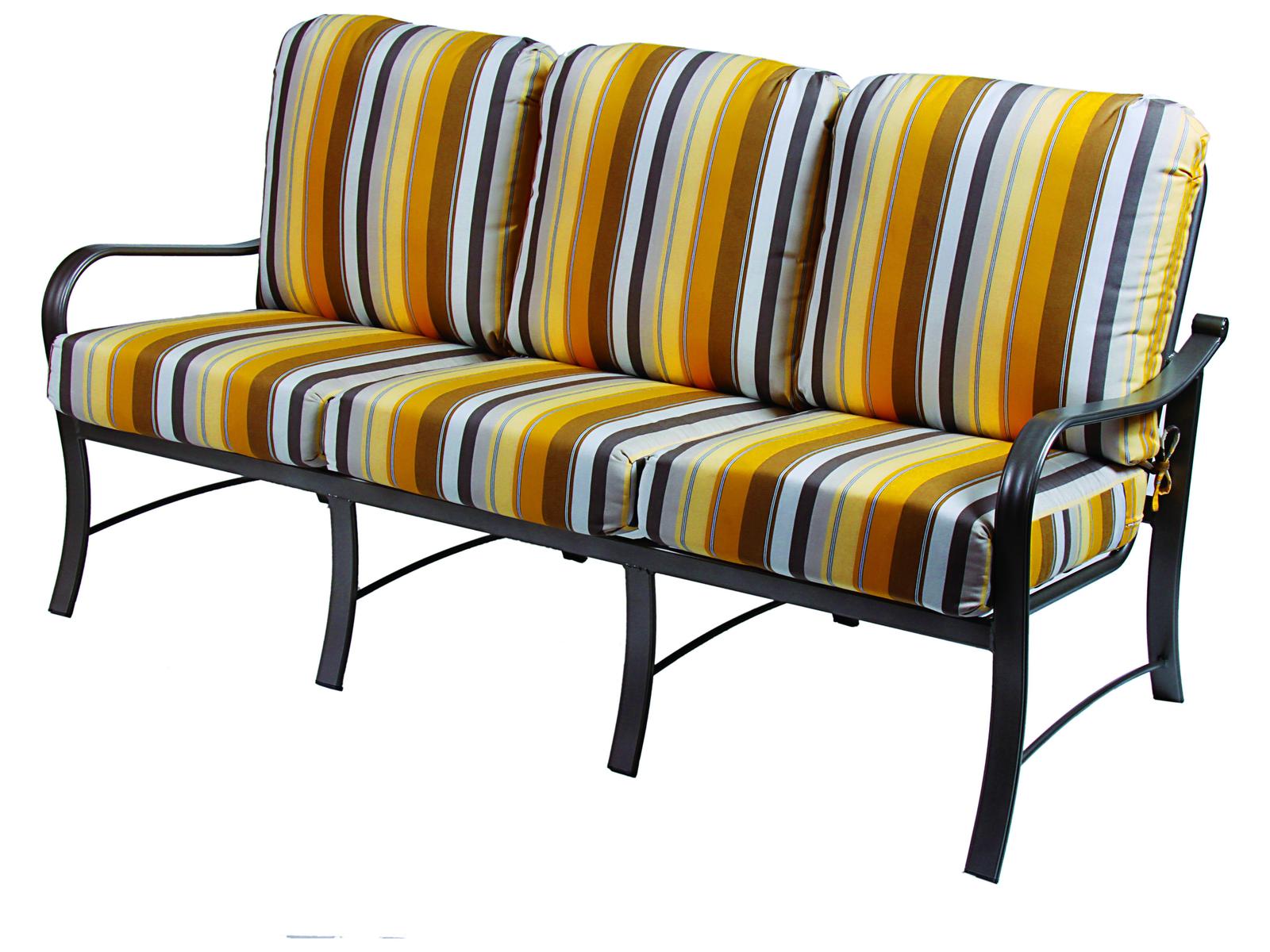 Suncoast Rosetta Aluminum Outdoor Patio Sofa