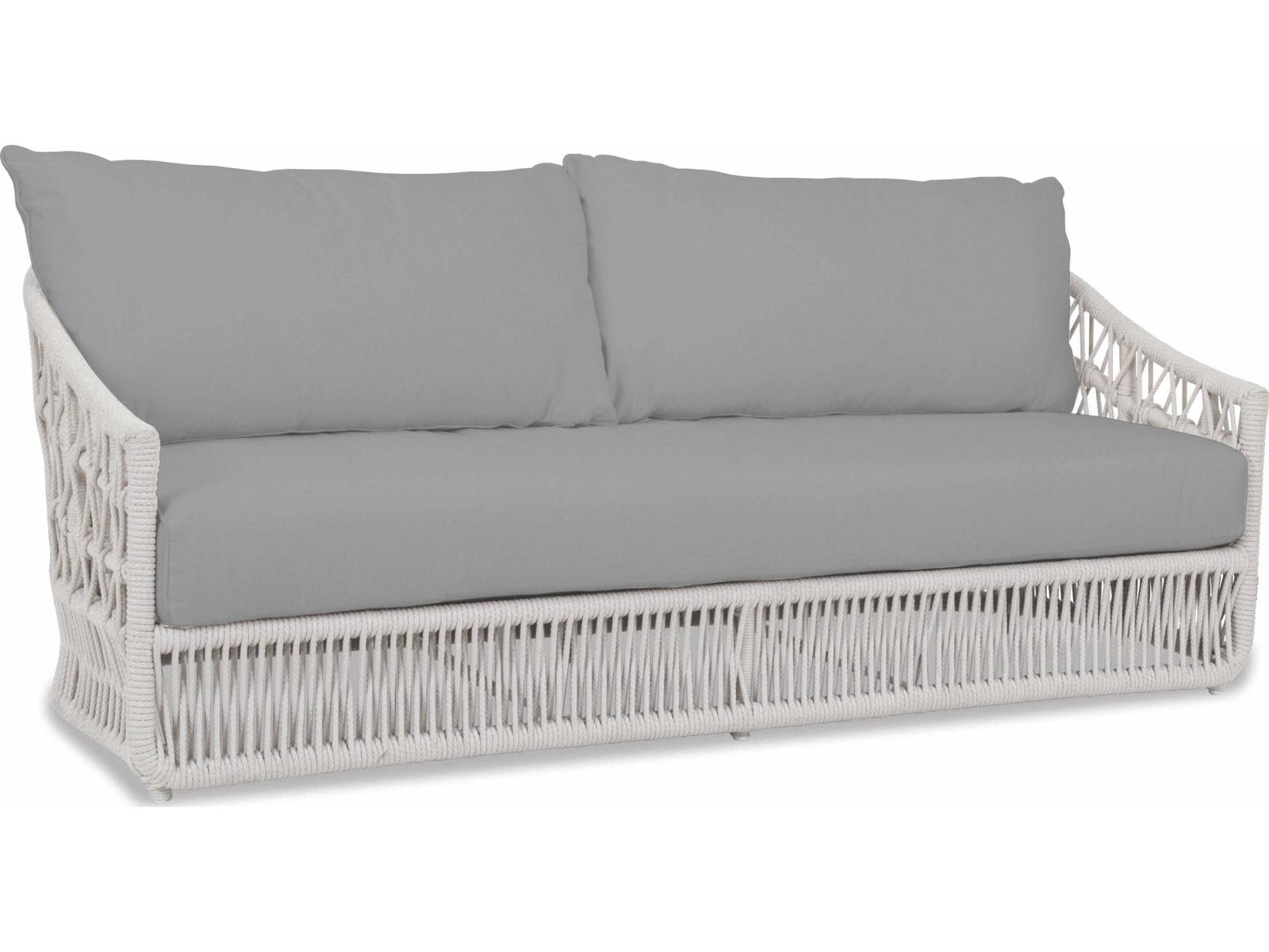 Sunset West Dana Natural Rope Cushion Sofa