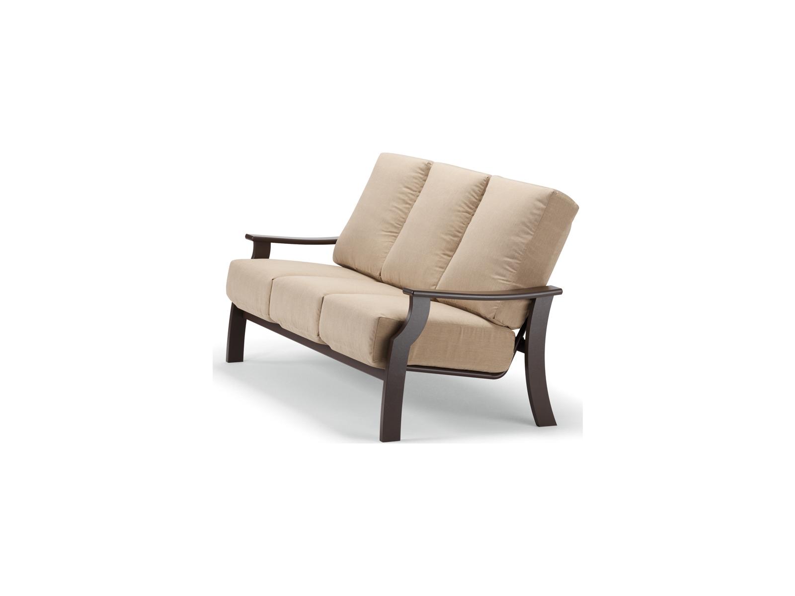 Telescope Casual St. Catherine Marine Grade Polymer Cushion Outdoor Patio Sofa