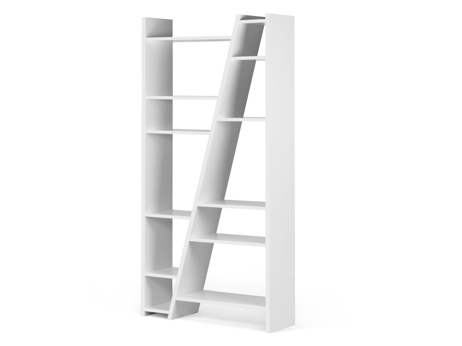 TemaHome Delta Pure White Bookcase