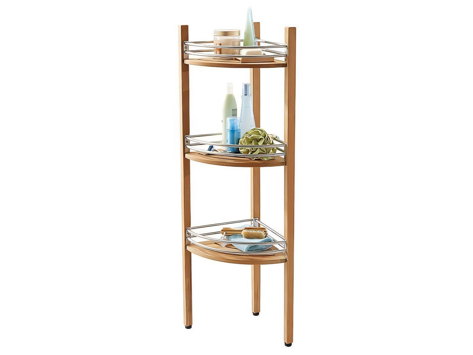 Teak Smith Corner Shelf Caddy