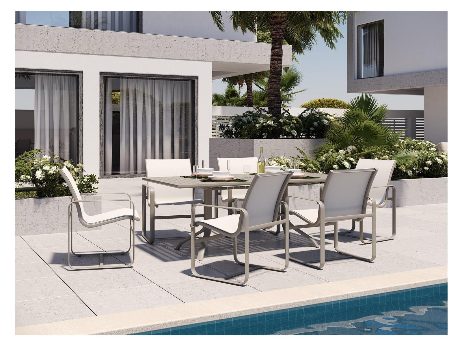Tropitone Brasilia Sling Patio Dining Set