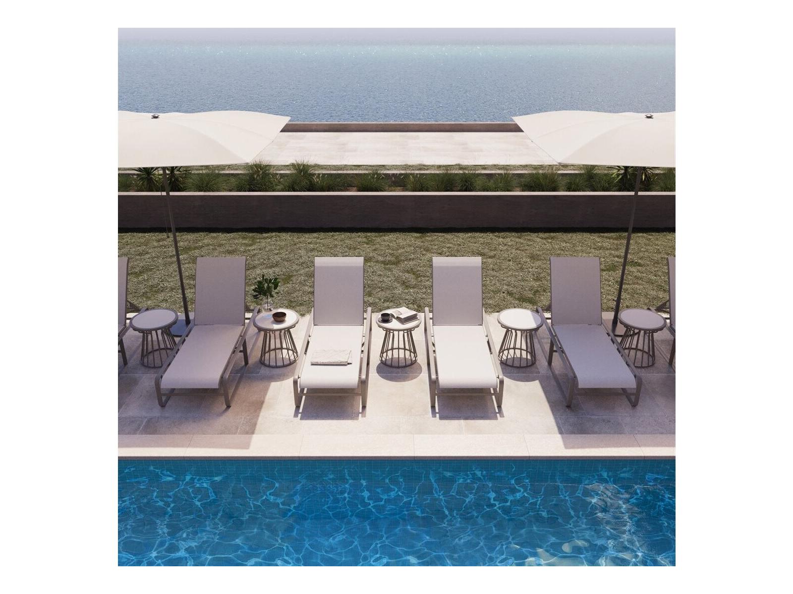 Tropitone Brasilia Sling Patio Lounge Set