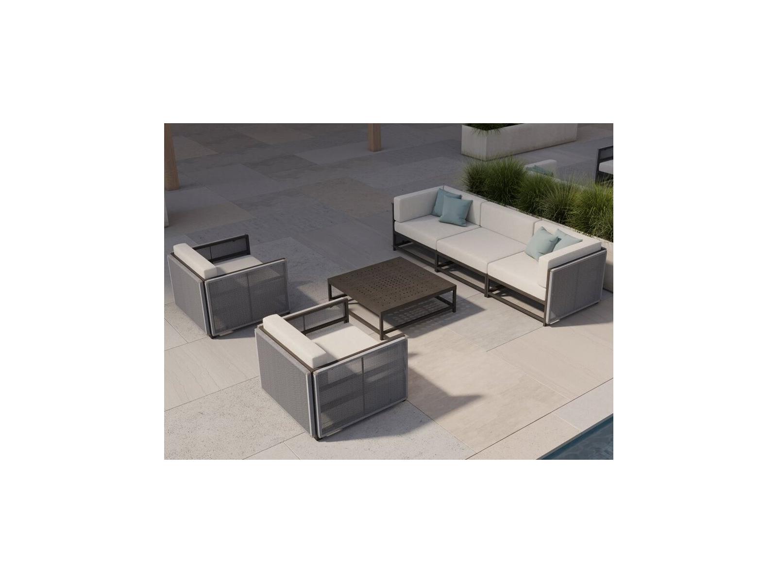 Tropitone Cabana Club Rope Sectional Lounge Set