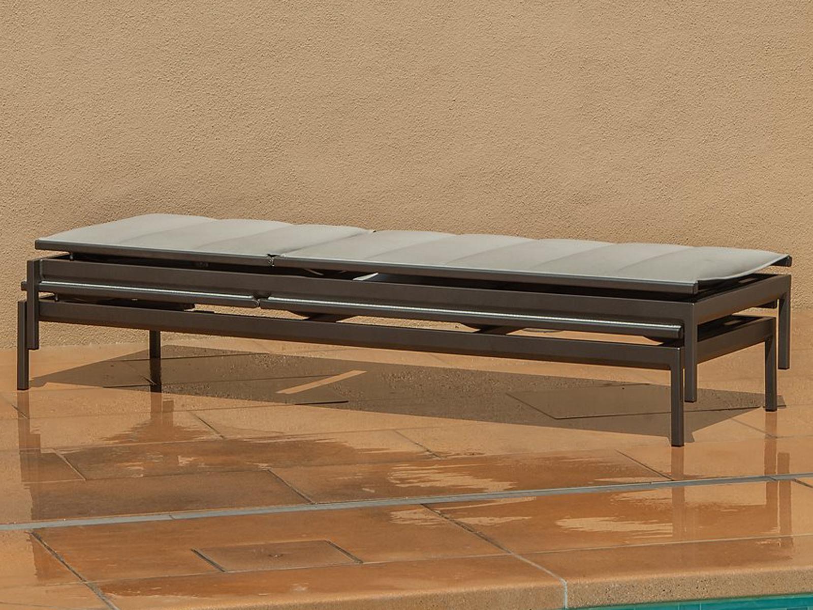 Tropitone Cabana Club Aluminum Padded Sling Patio Lounge Set