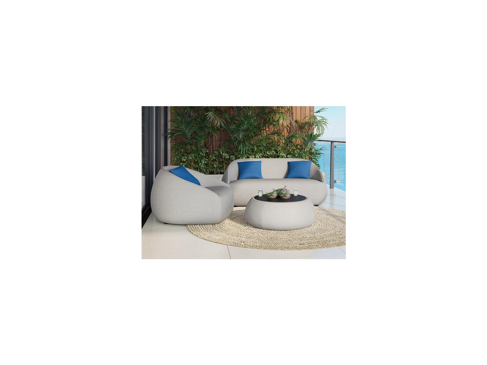 Tropitone Contour Cushion Fabric Outdoor Patio Lounge Set