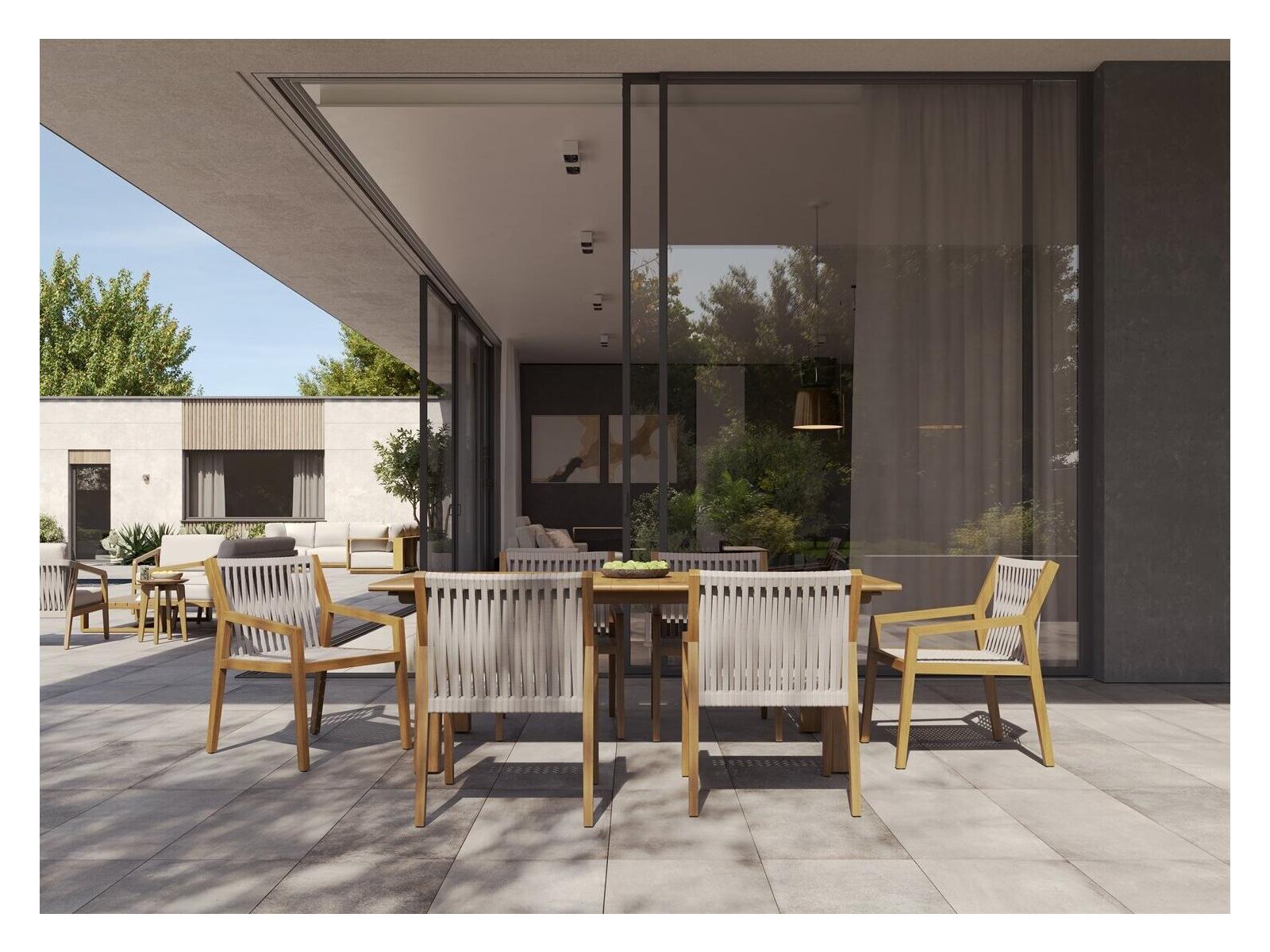 Tropitone Lido Teak Dining Set