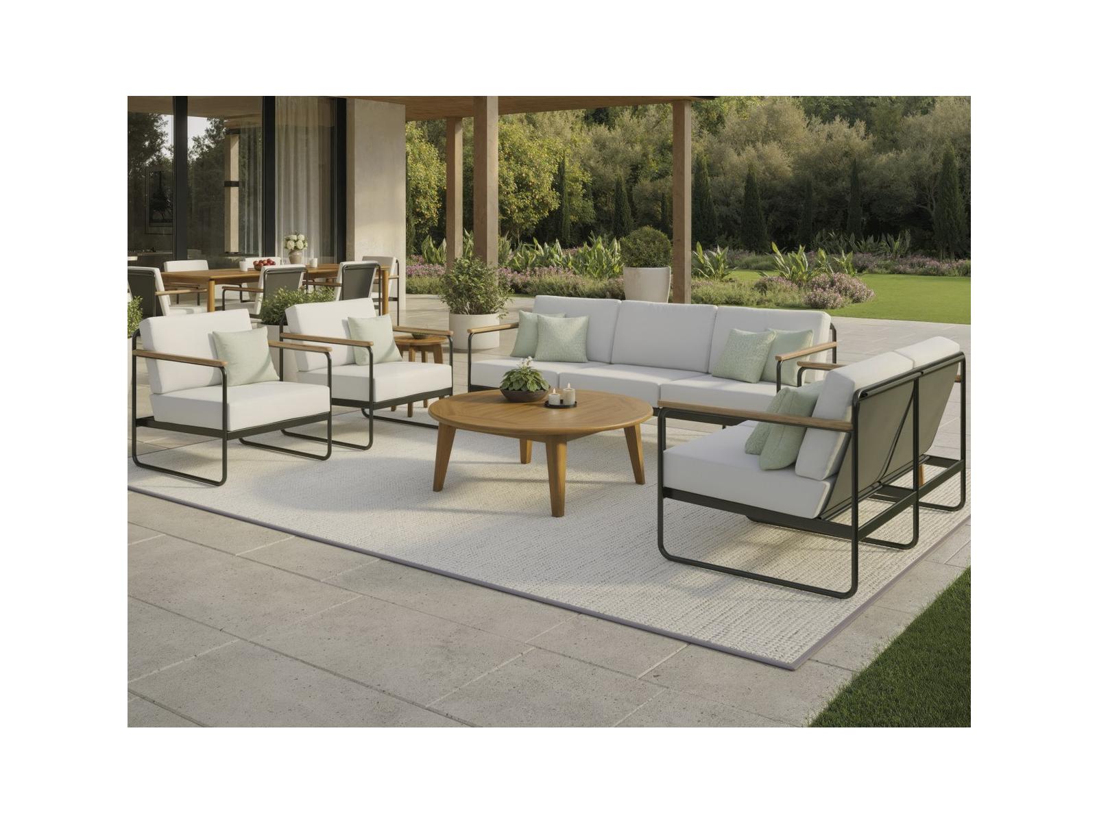 Tropitone Stratton Aluminum Cushion Lounge Set