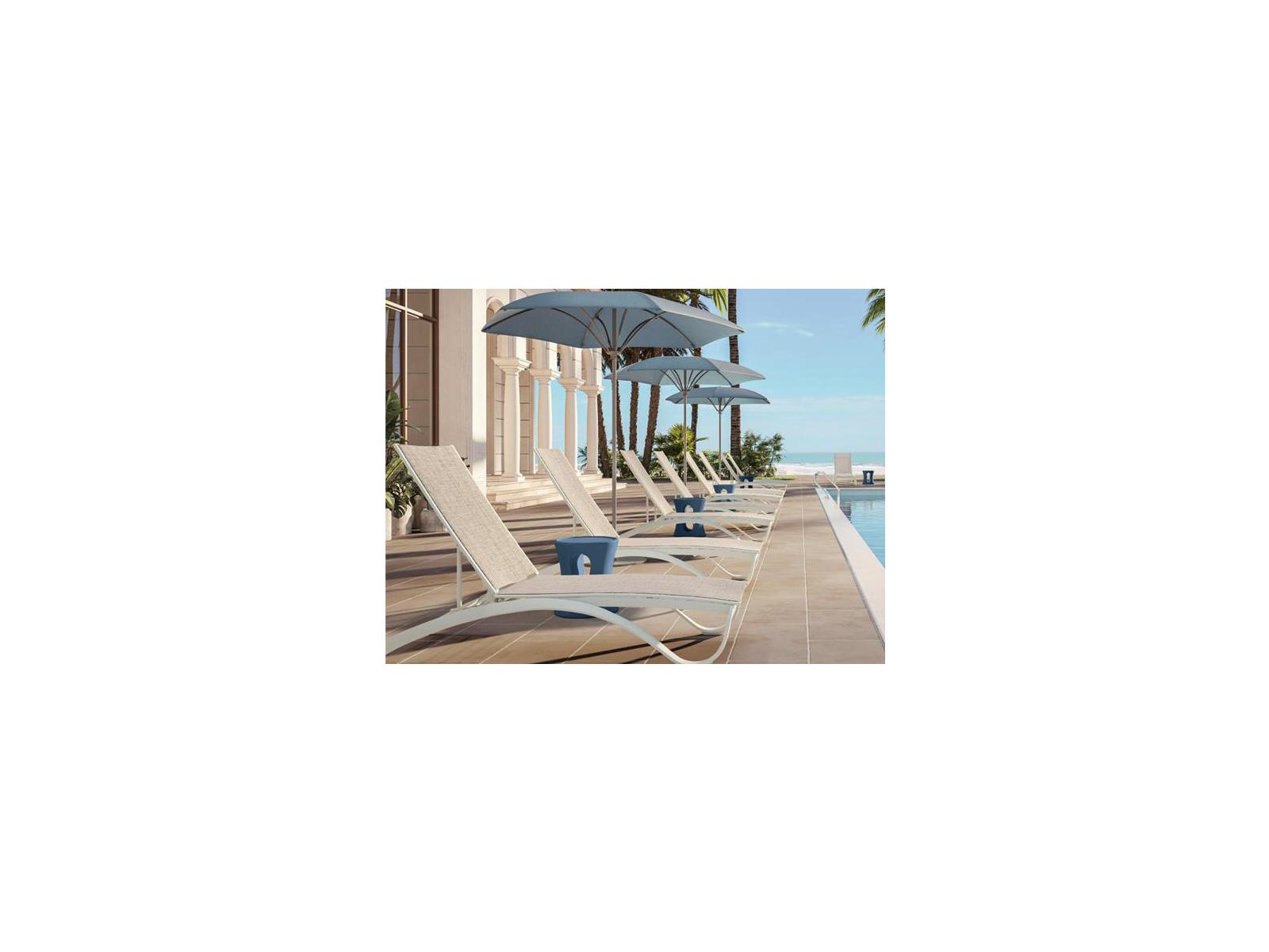 Tropitone Twist Sling Aluminum Outdoor Lounge Set