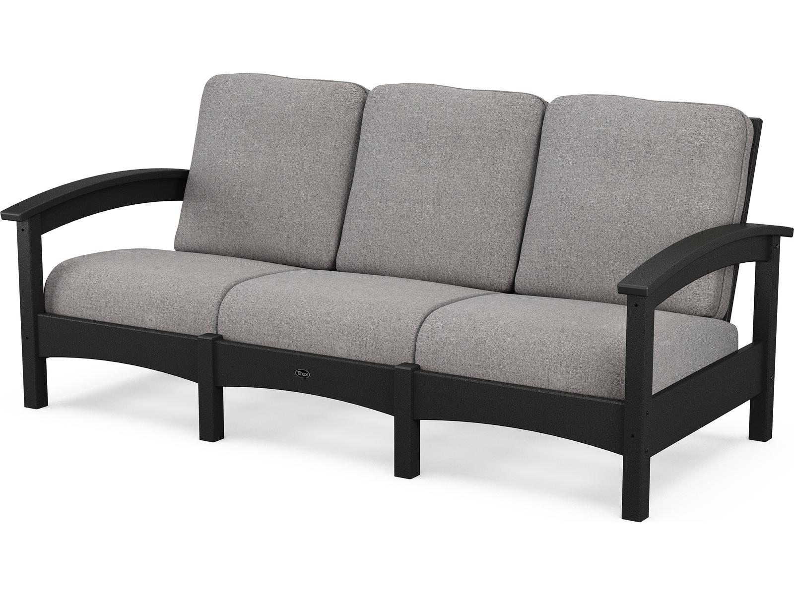 Trex Rockport Deep Seating Recycled Plastic Sofa | PatioLiving