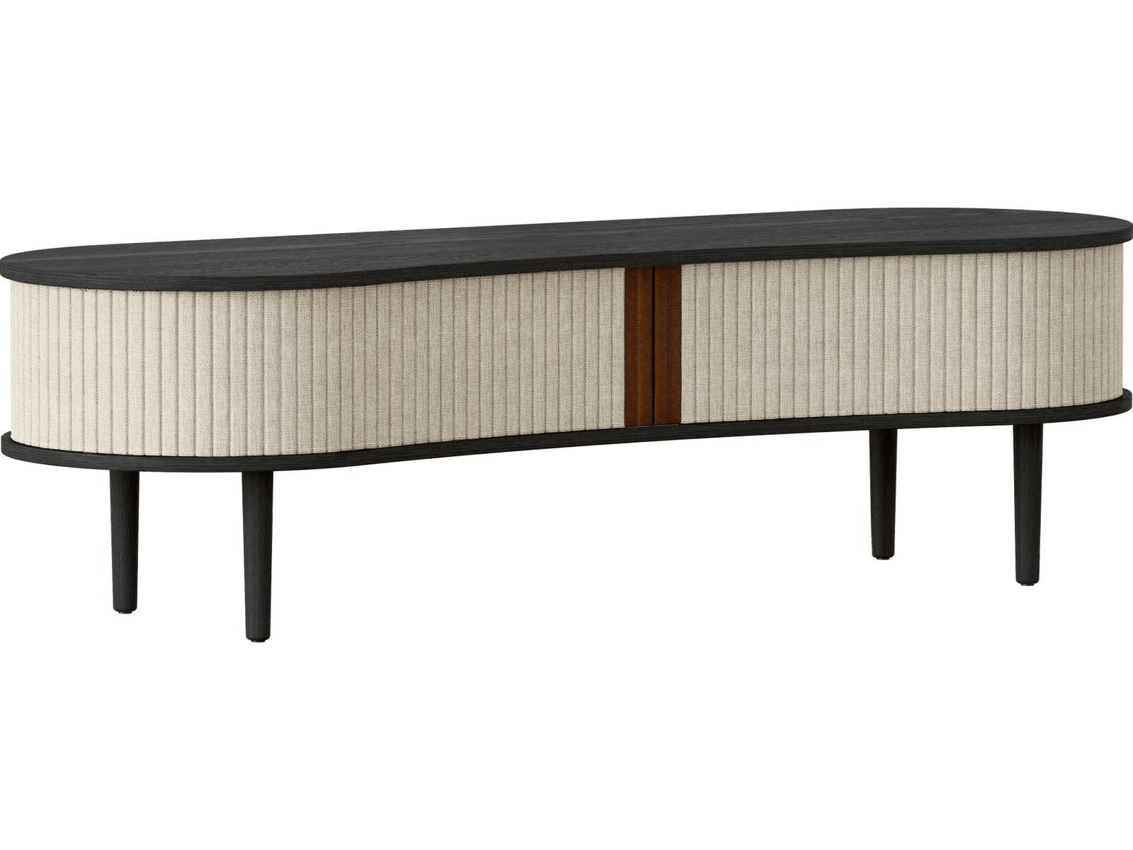 UMAGE Audacious 55" Oak Wood Black Media Console