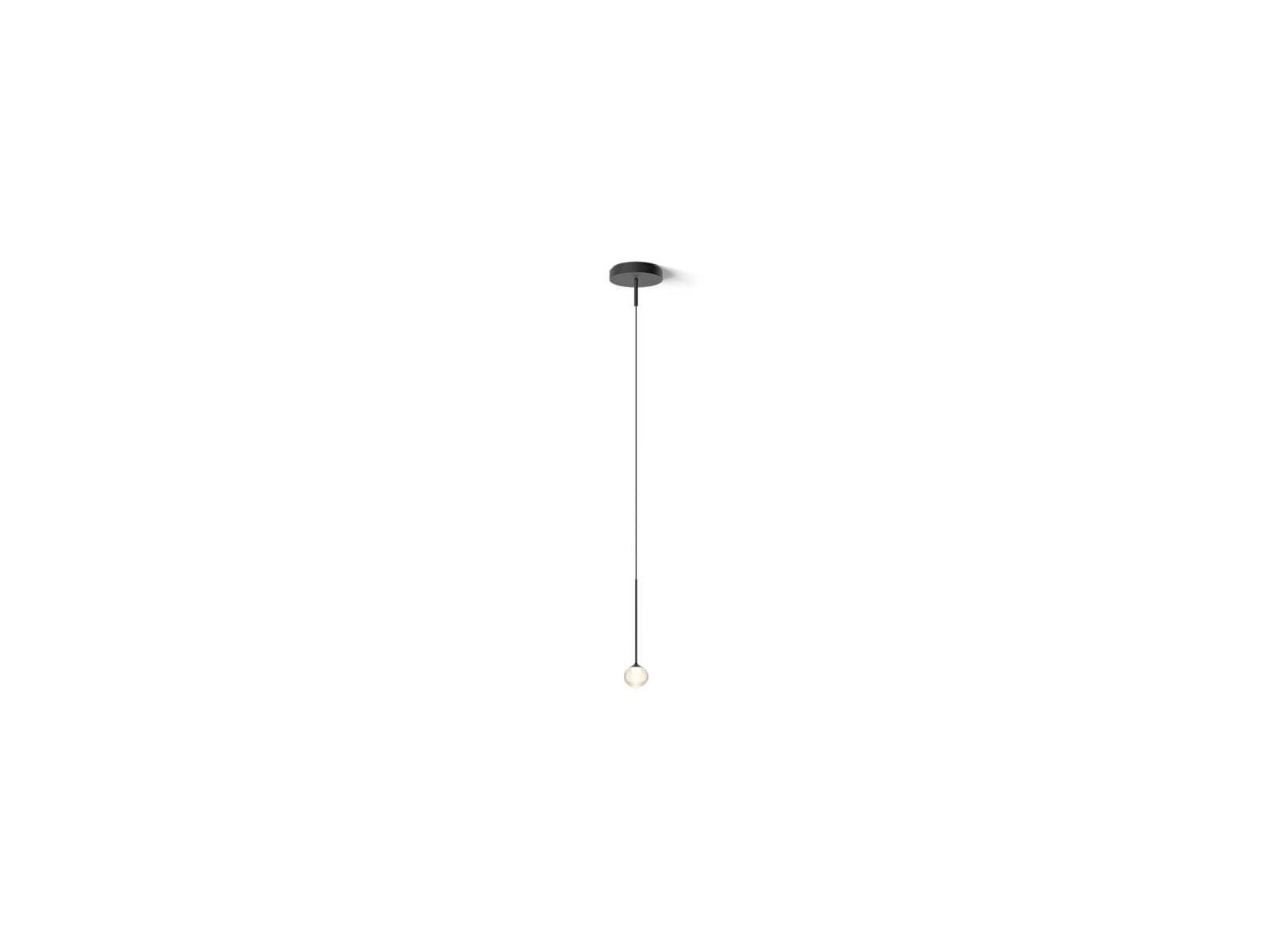Vibia Algorithm 1-Light Mini Pendant — Integrated LED Dimmable Graphite ...