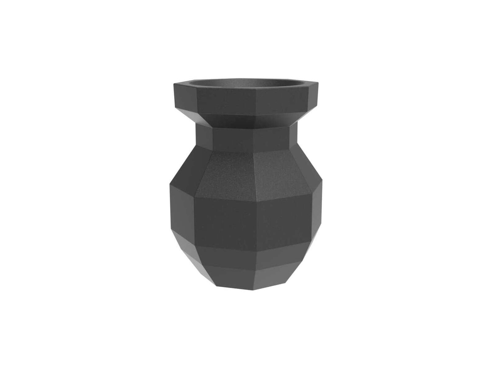 Vondom Outdoor Origami Anthracite Planter