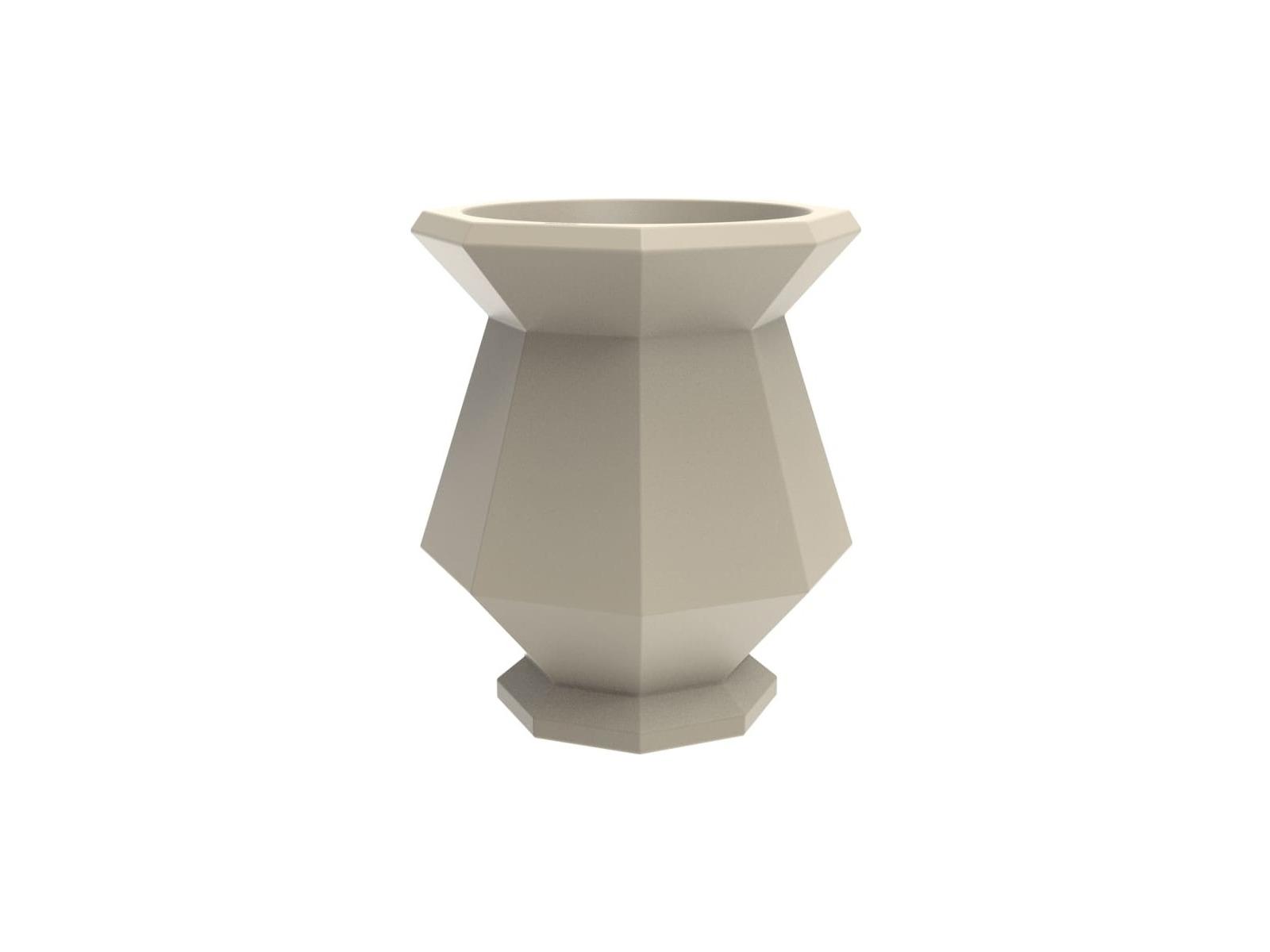 Vondom Outdoor Origami Cream Planter