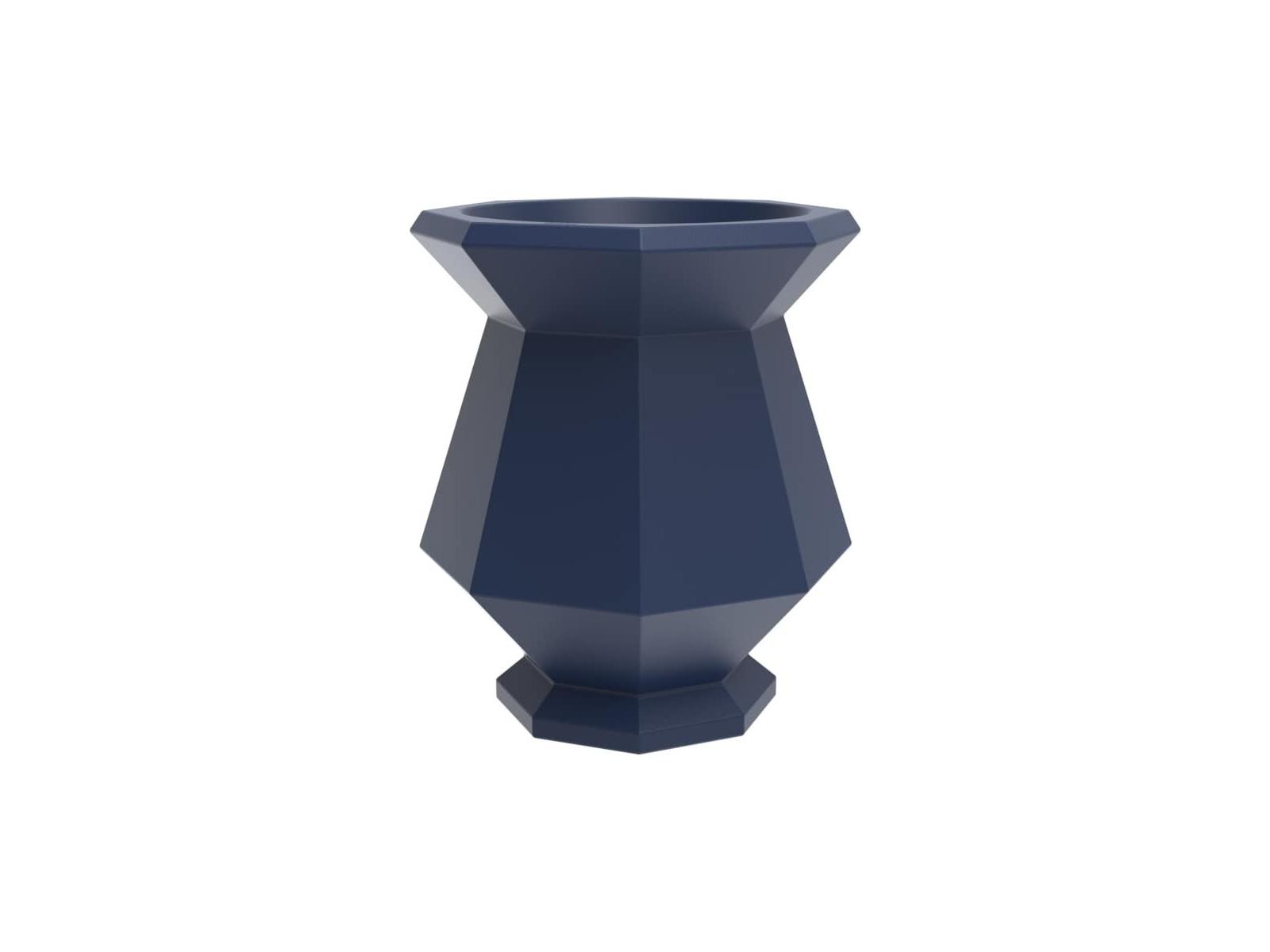 Vondom Outdoor Origami Blue Planter