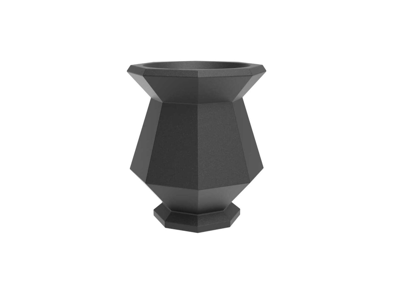 Vondom Outdoor Origami Anthracite Planter