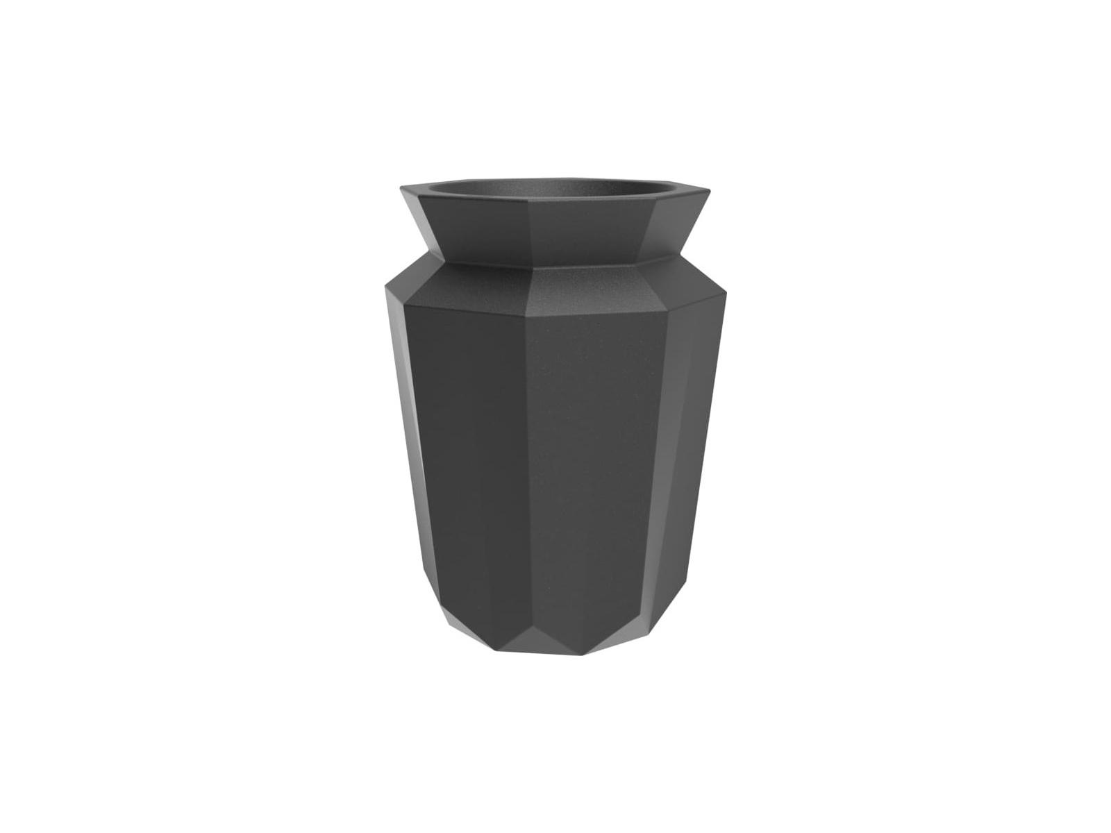 Vondom Outdoor Origami Anthracite Planter