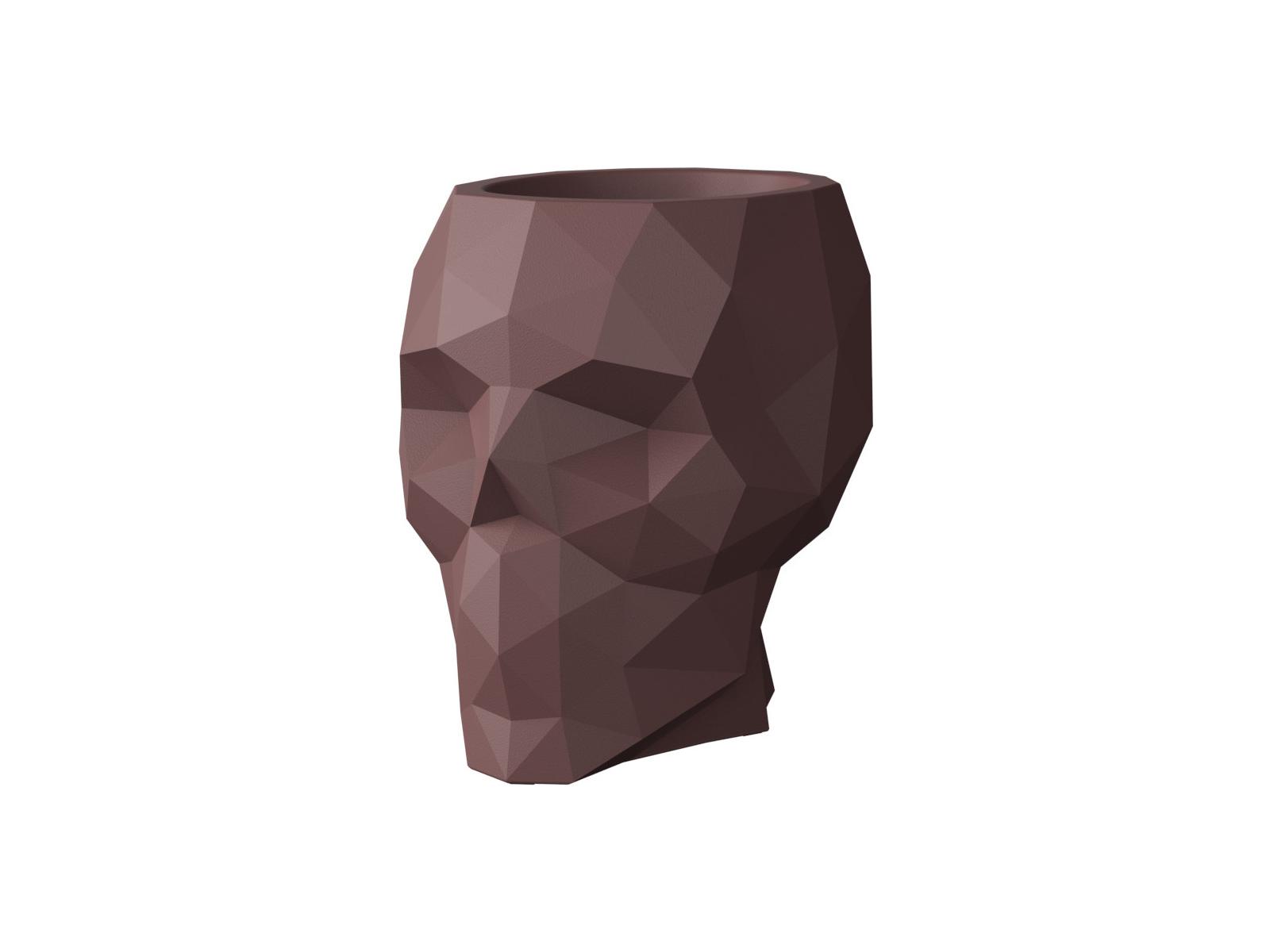 Vondom Outdoor Skull Garnet Planter