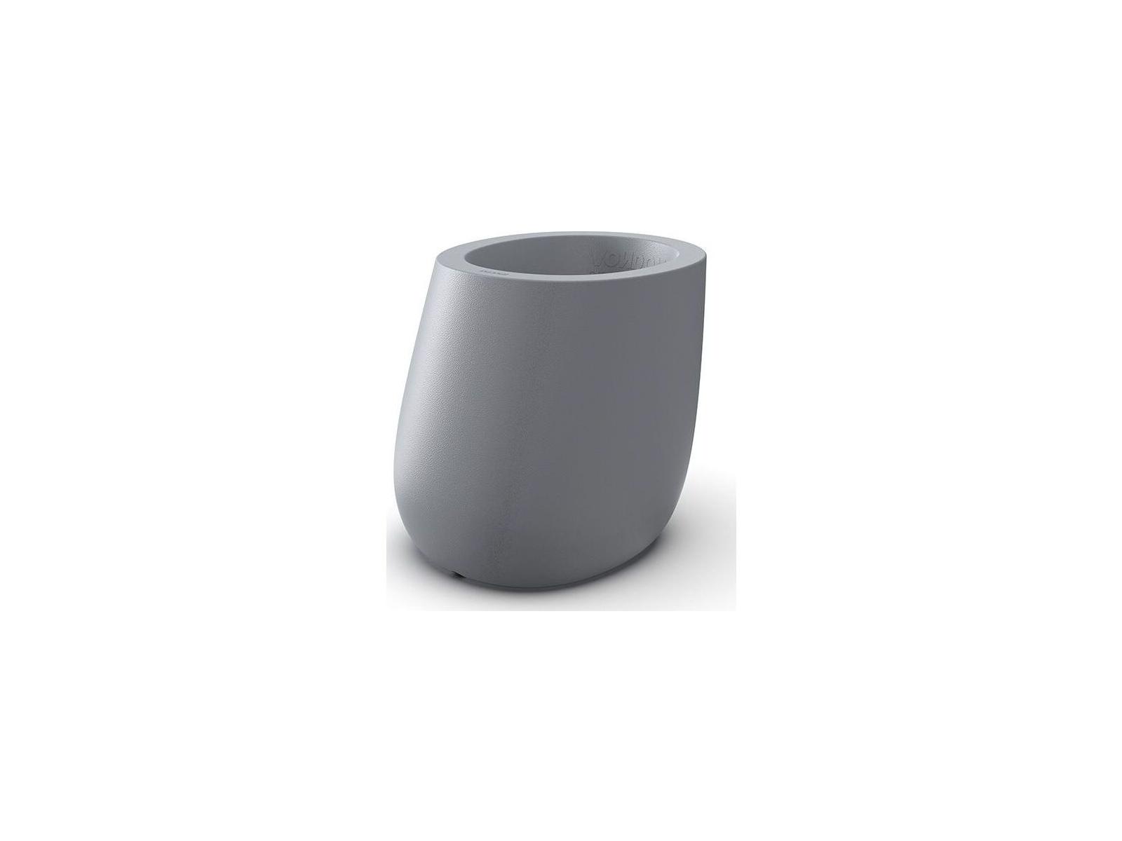 Vondom Outdoor Stone Gray Planter
