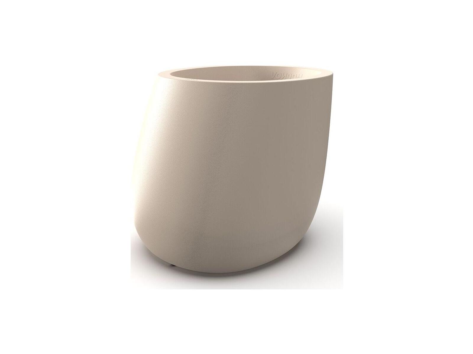 Vondom Outdoor Stone Cream Planter