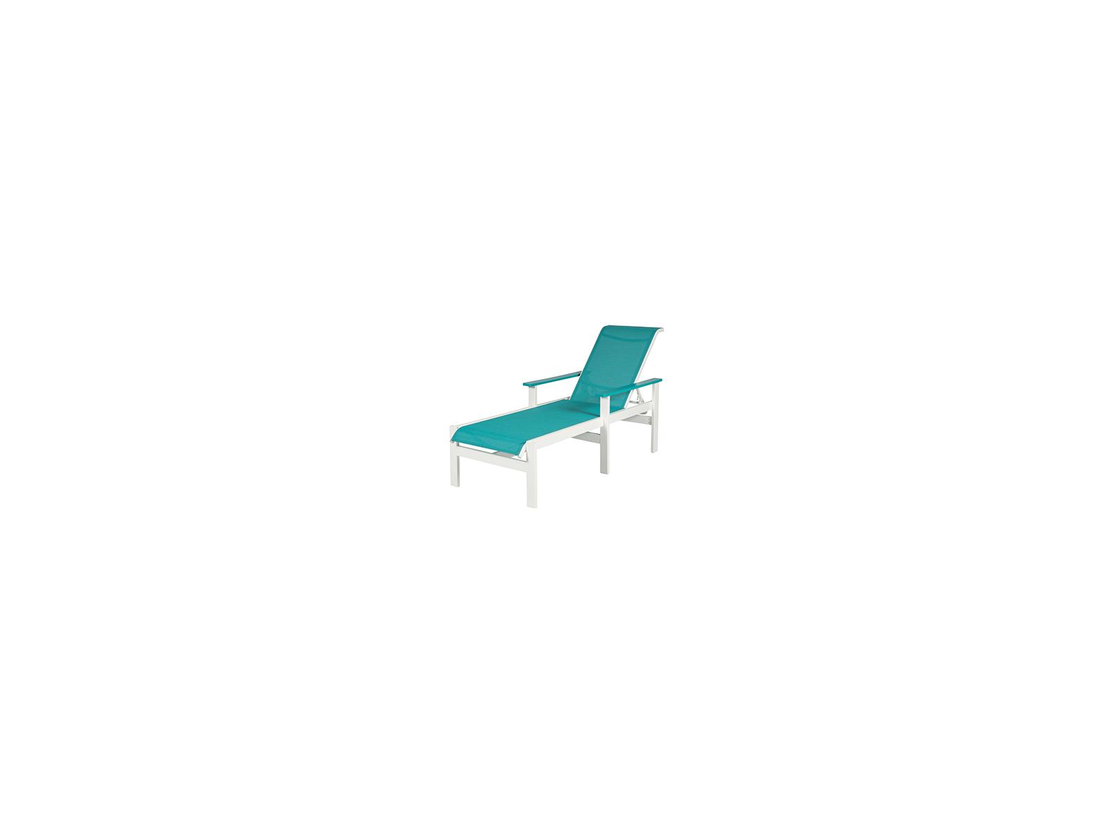 Windward Design Group Kingston Sling Mgp Patio Chaise Lounge with Arms
