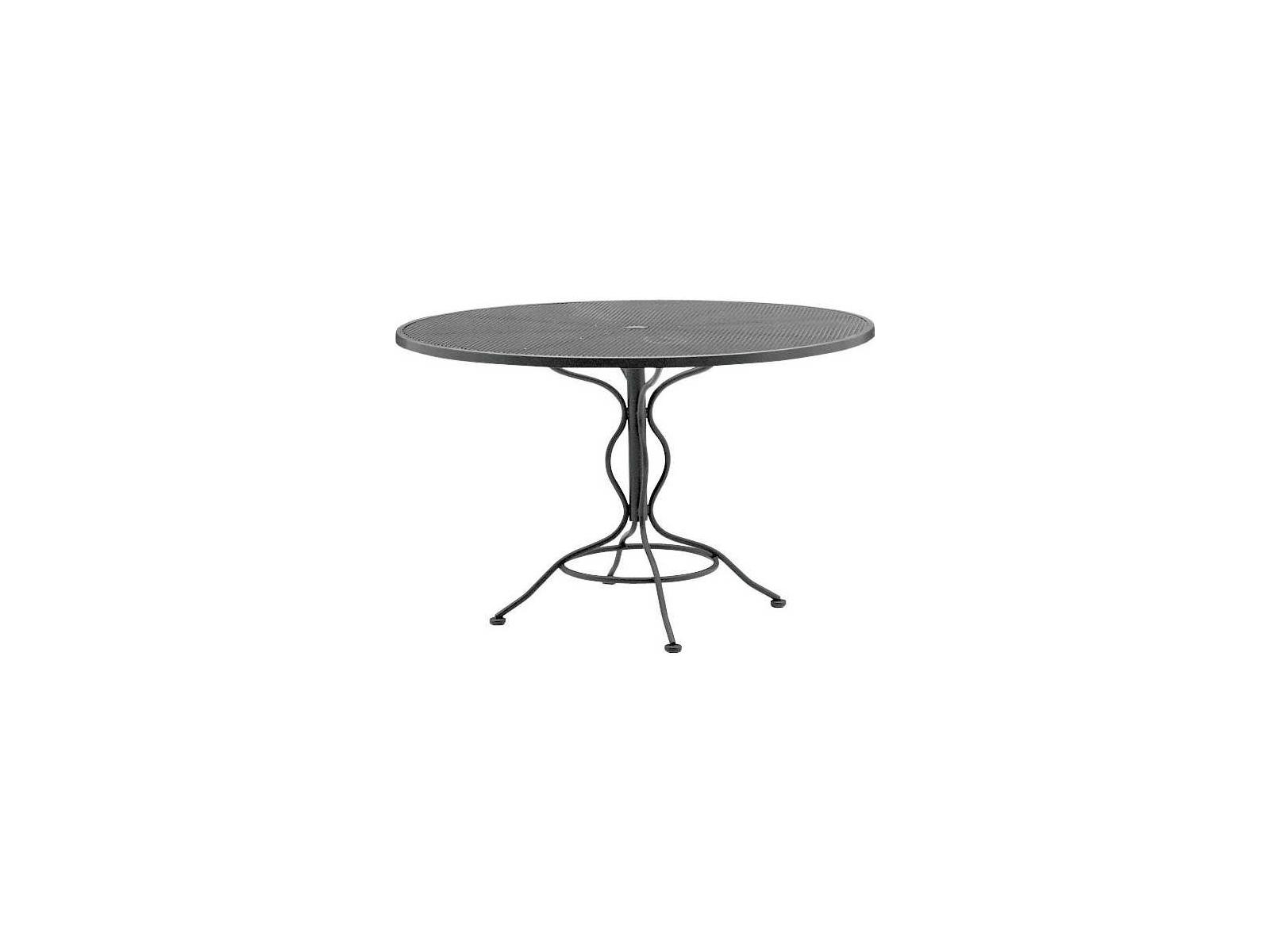 iron patio table with umbrella hole MF Studio Round Dining Metal Table Hole, 28" summitlivin This generously sized table provides ample space for outdoor dining and entertaining 23.6 inch Patio Side Table,