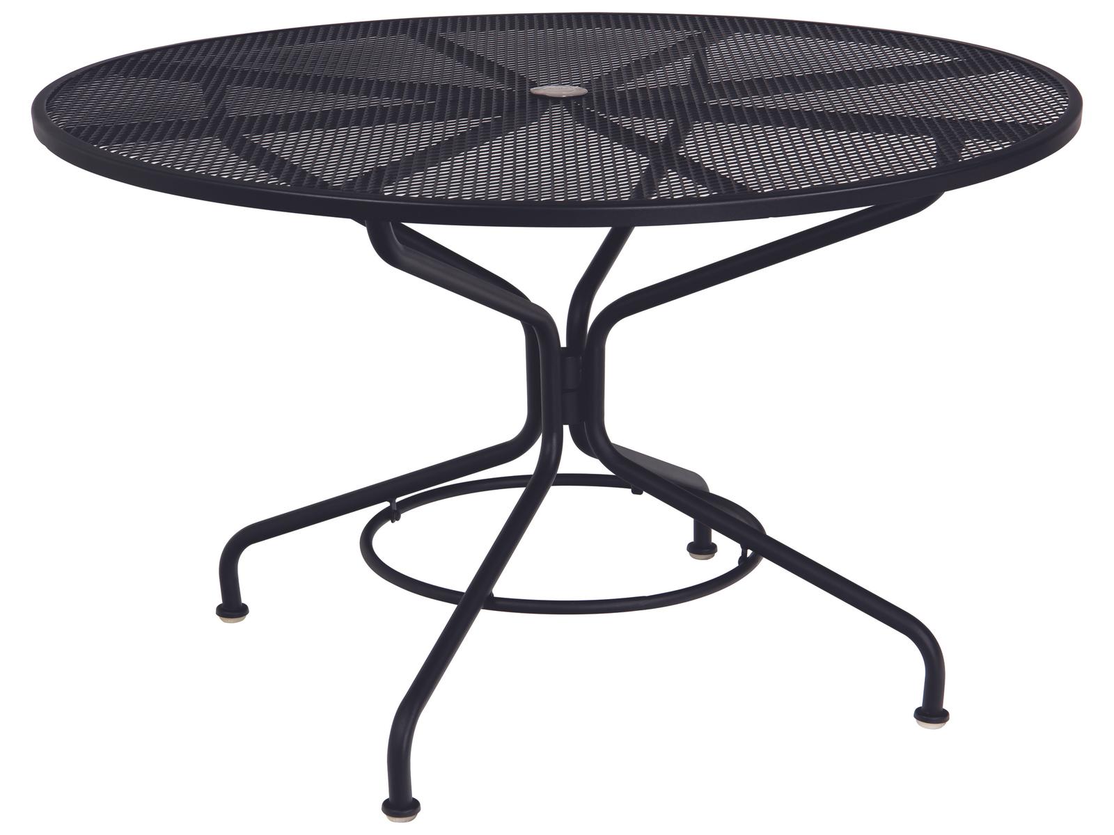 iron patio table with umbrella hole MF Studio Round Dining Metal Table Hole, 28" summitlivin This generously sized table provides ample space for outdoor dining and entertaining 23.6 inch Patio Side Table,