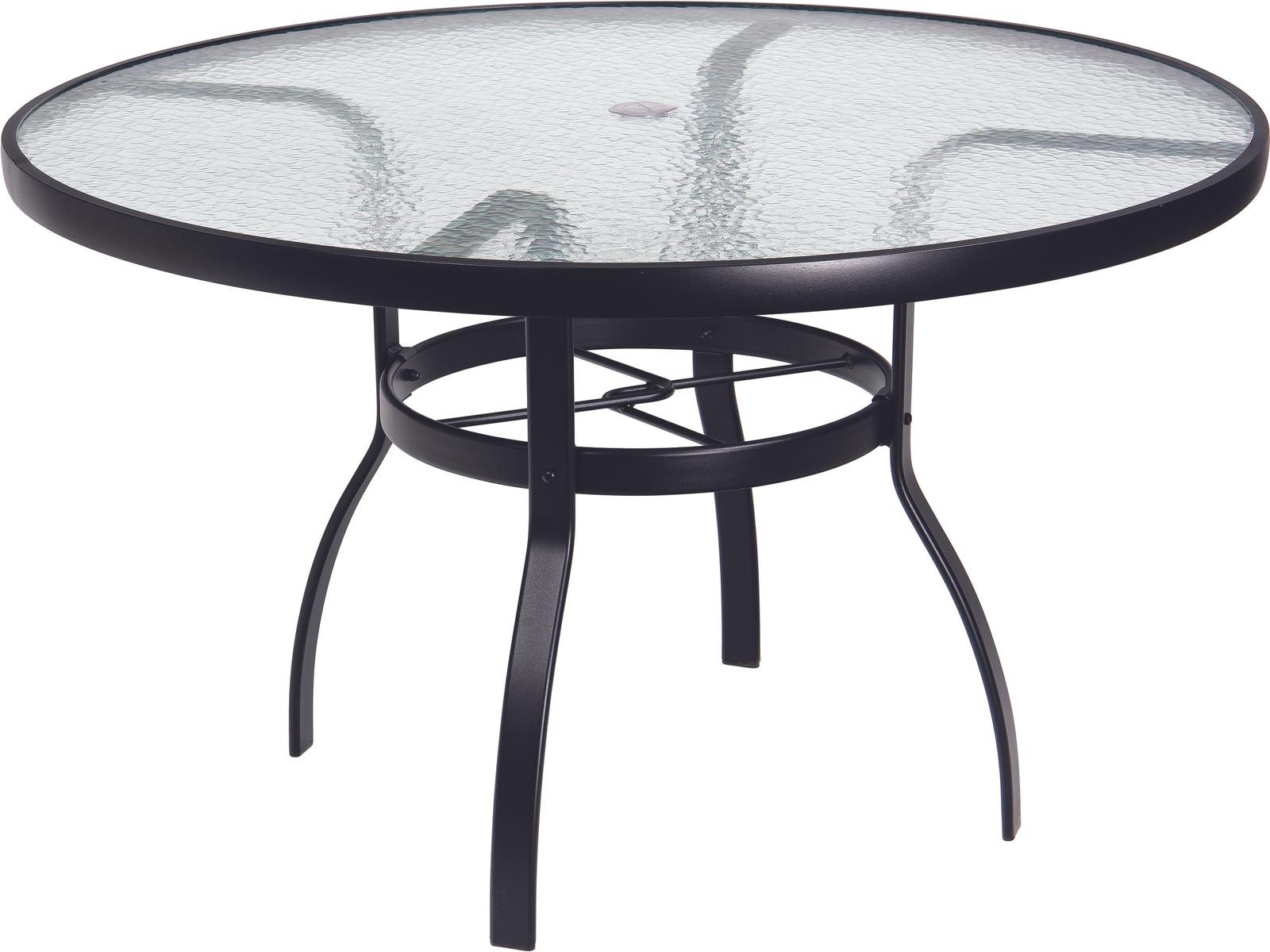 glass top patio table with umbrella hole BIQWBIC 32