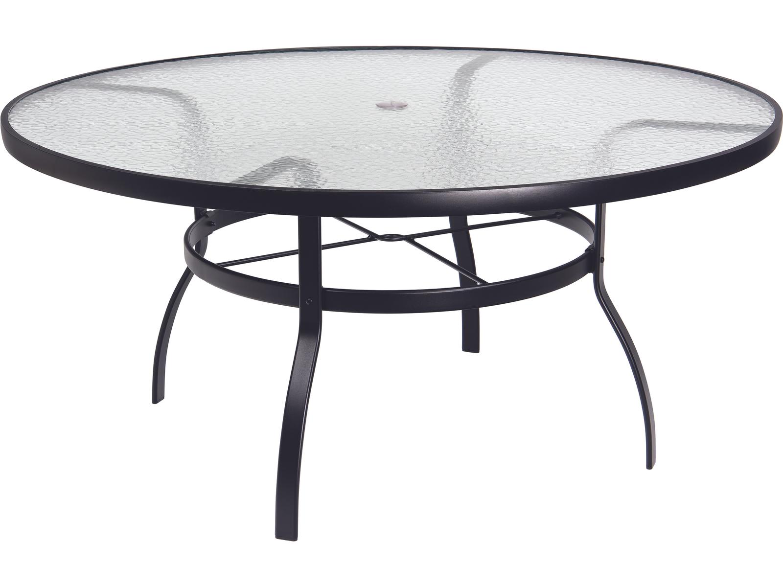60 inch outdoor patio dining table umbrella Patiomore Table, 60" x 37"Outdoor Rectangular Metal Table,1.57" Hole, for Backyards, Porches, Gardens or Poolside, Black 41123278 / 41130785 / 43983882 / 44028050 Specifications Woodard Deluxe 60-Inch Round Obscure